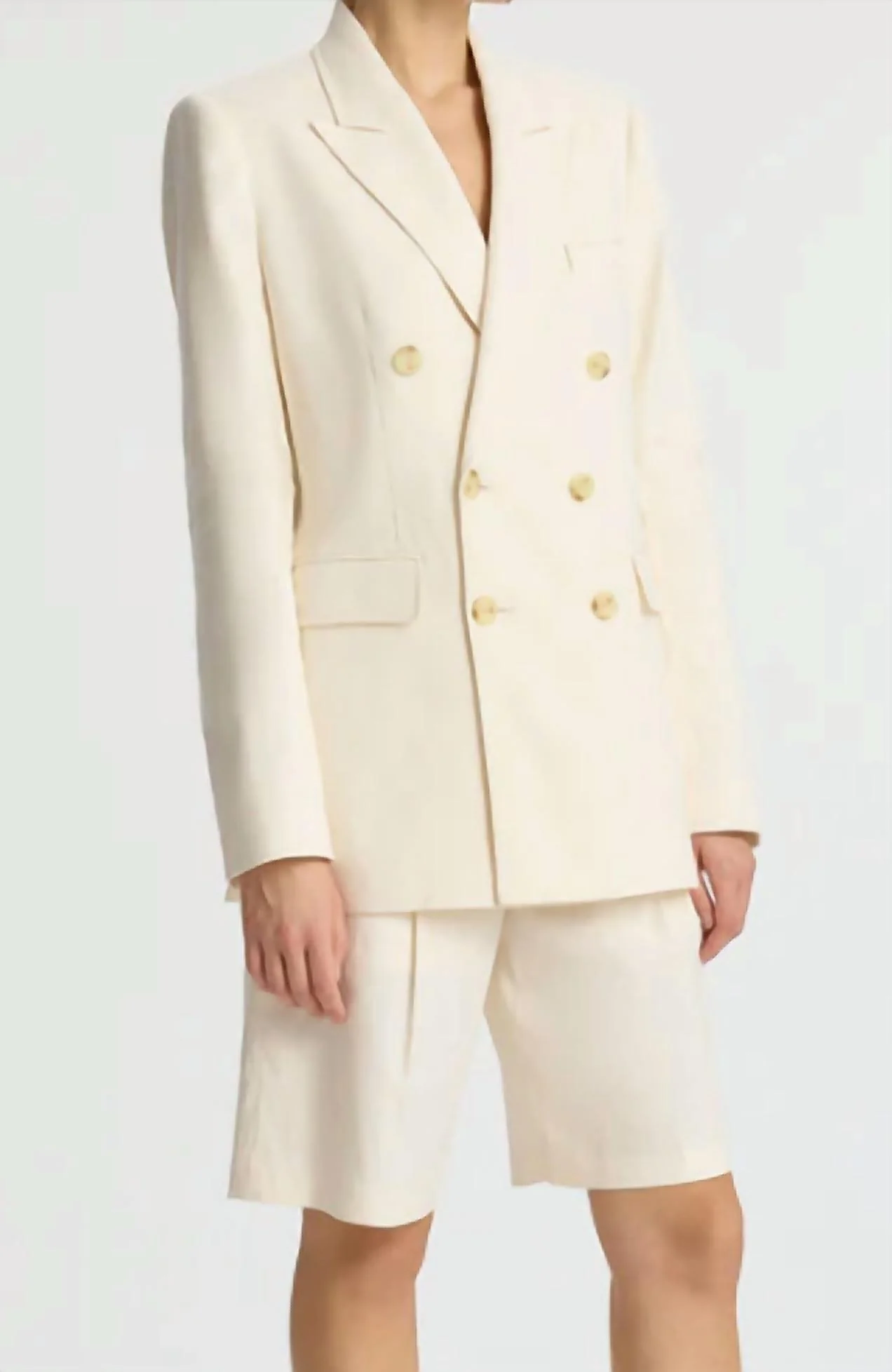 Declan Jacket In Off White