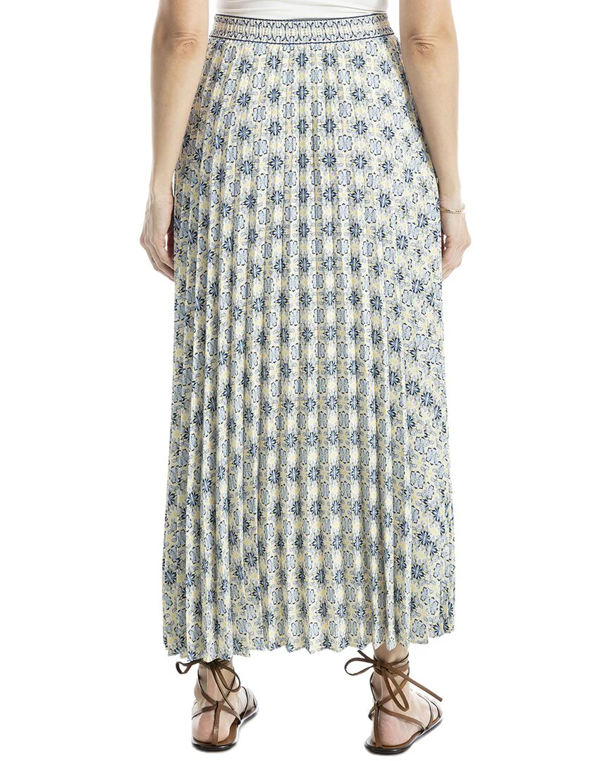Max Studio Pleated Maxi Skirt