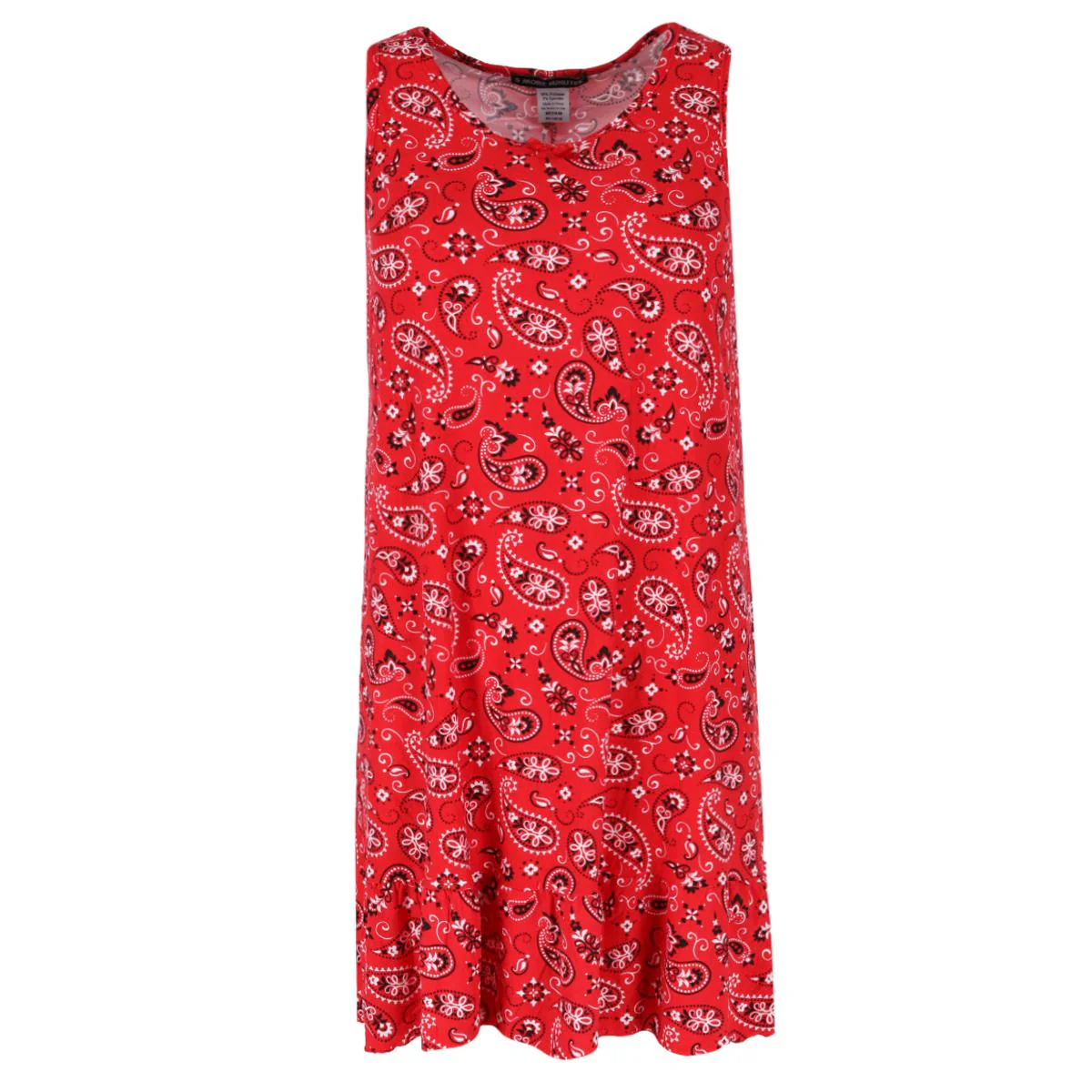 Women's Paisley Sleeveless Sleep Gown