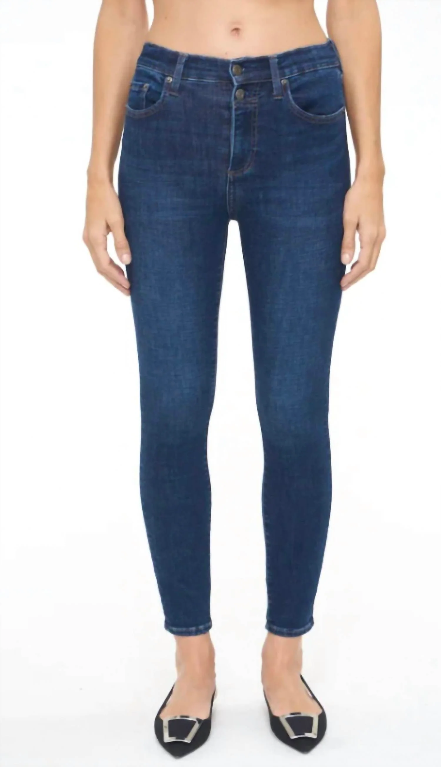 Aline High Rise Skinny Jeans Metropolitan