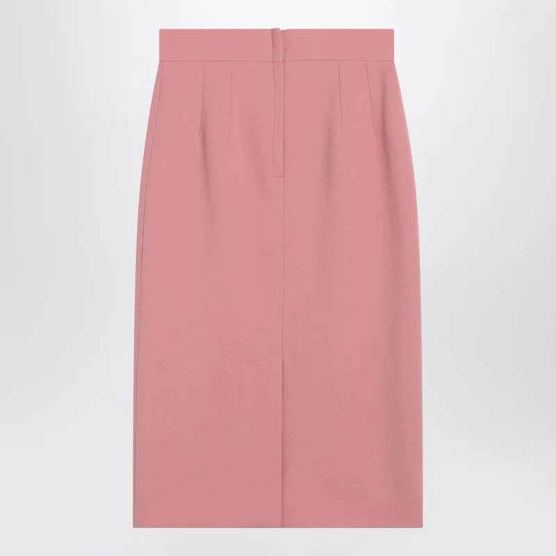 Dolce&Gabbana pink Wool Pencil Skirt