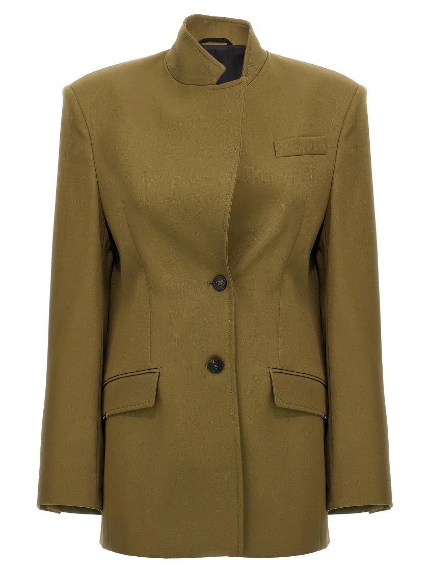 Maxi Shoulder Strap Blazer