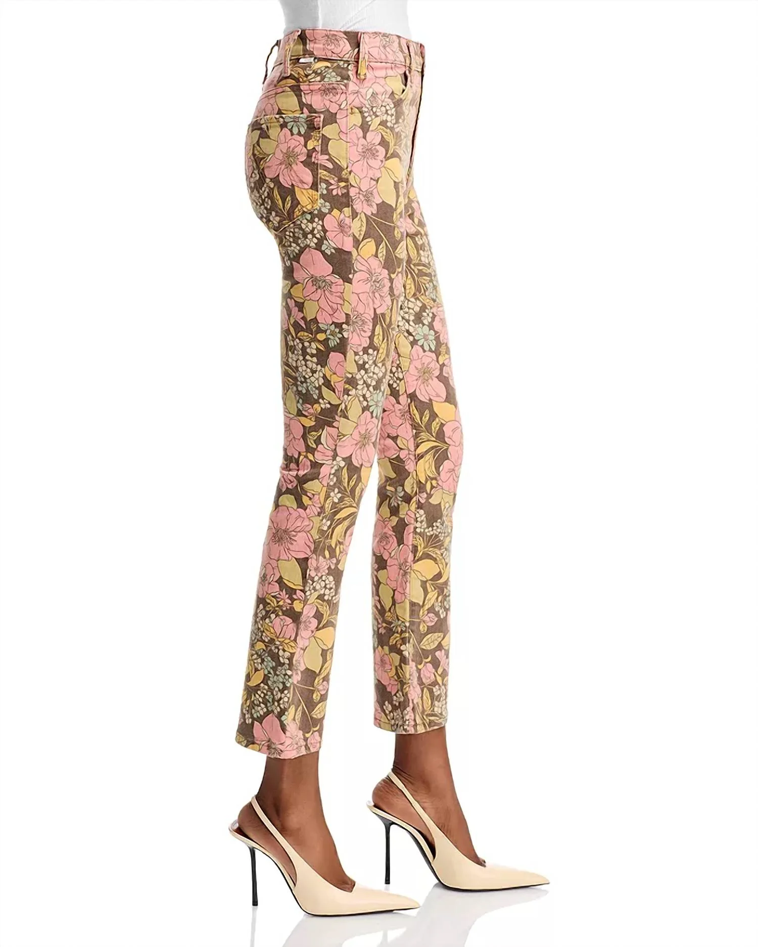 Hustler Bouquet Ankle Jeans In Boutonniere Bouquet