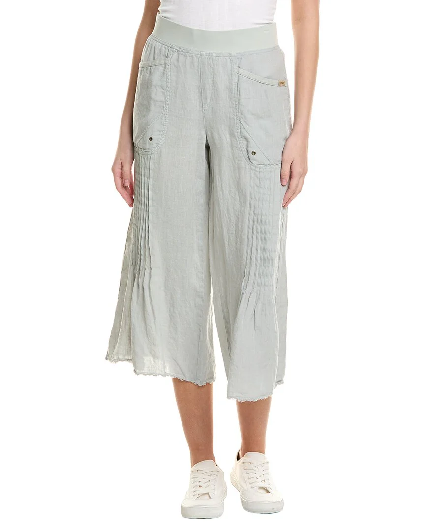 XCVI Brielle Linen Gaucho Pant