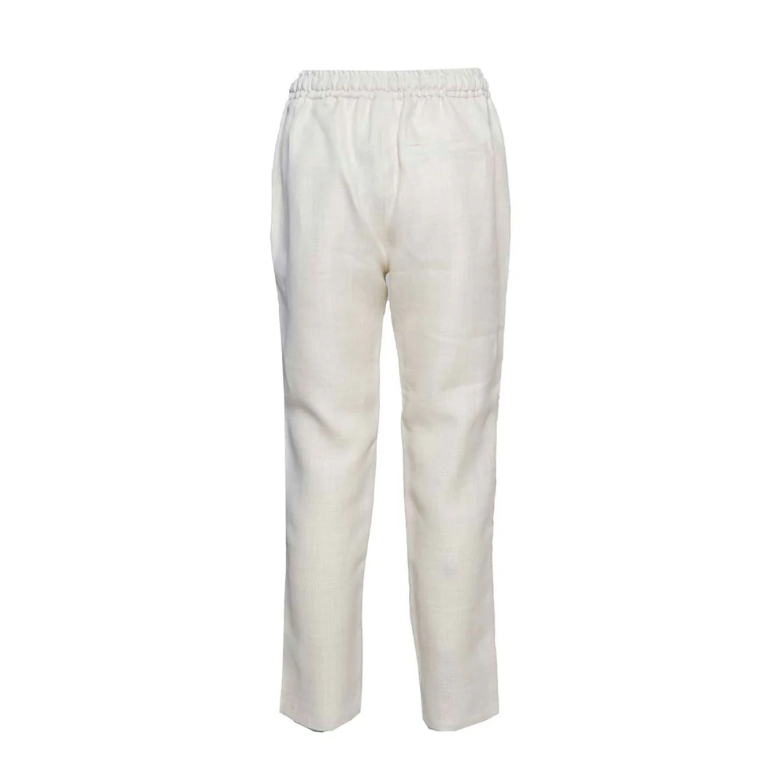 Joke Straight Trousers In Beige Linen