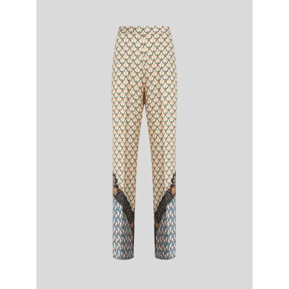 FLORAL PALAZZO TROUSERS