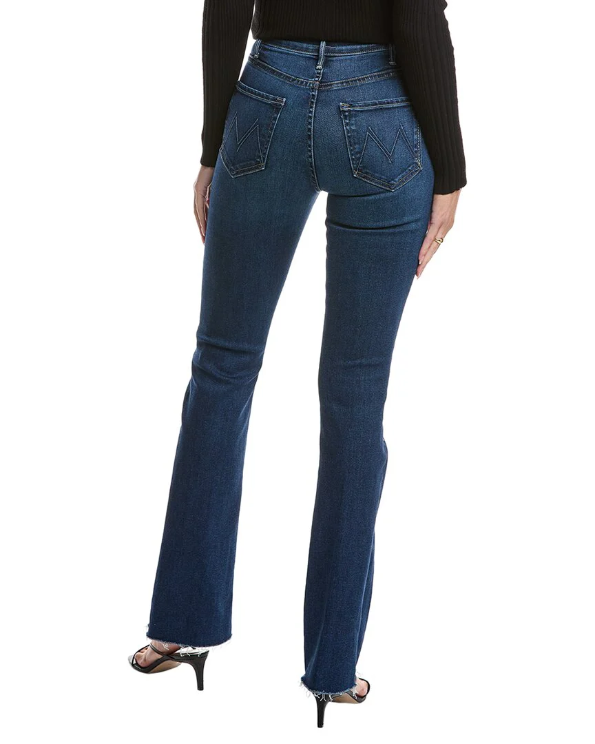MOTHER The Hustler Heel Fray Yakkity Yak Flare Jean