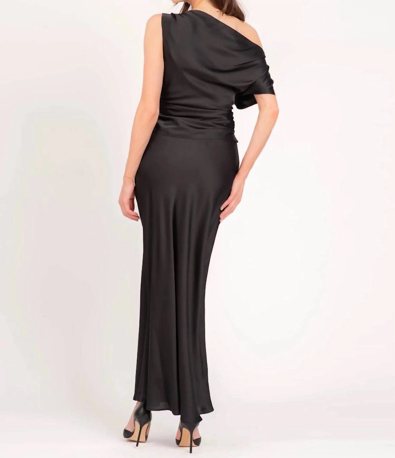 Alicia Maxi Skirt In Black