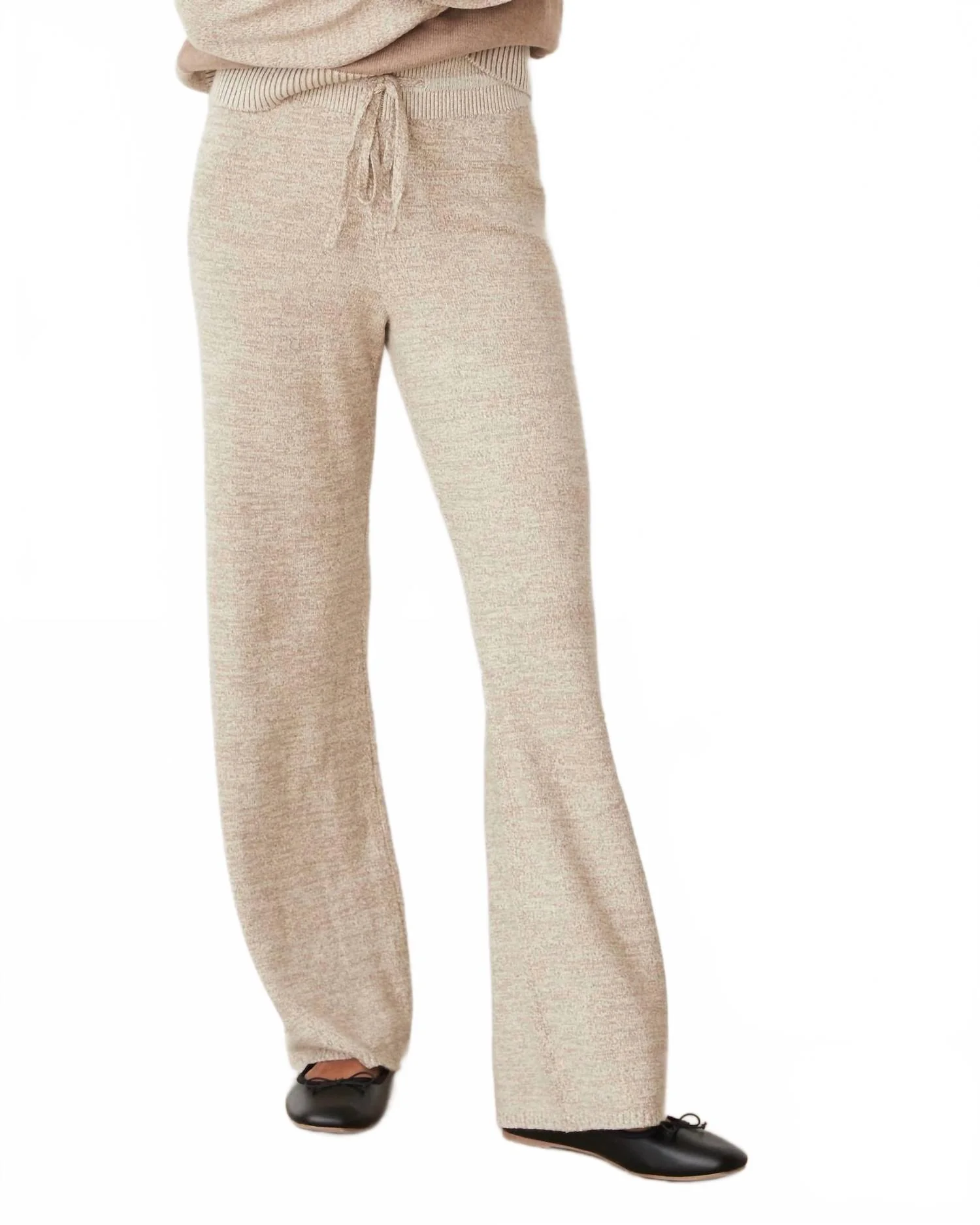 Organic Cotton Cashmere Relaxed Pant In Walnut