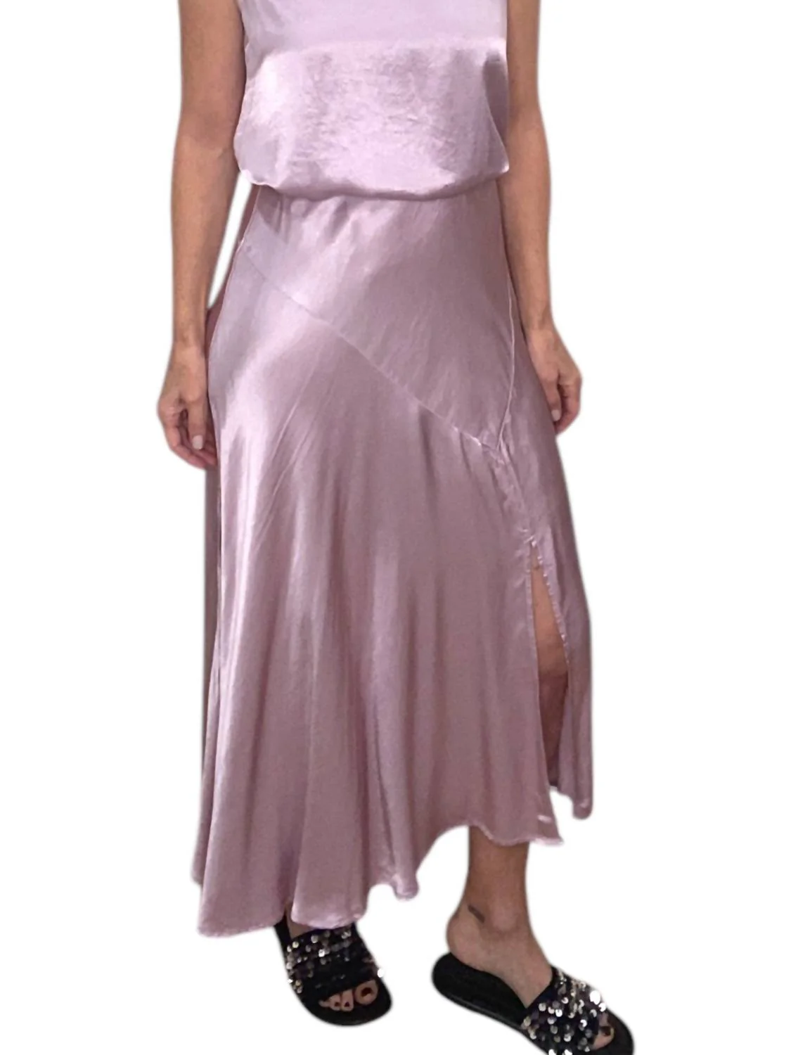 Desi Asymmetrical Skirt In Sachet