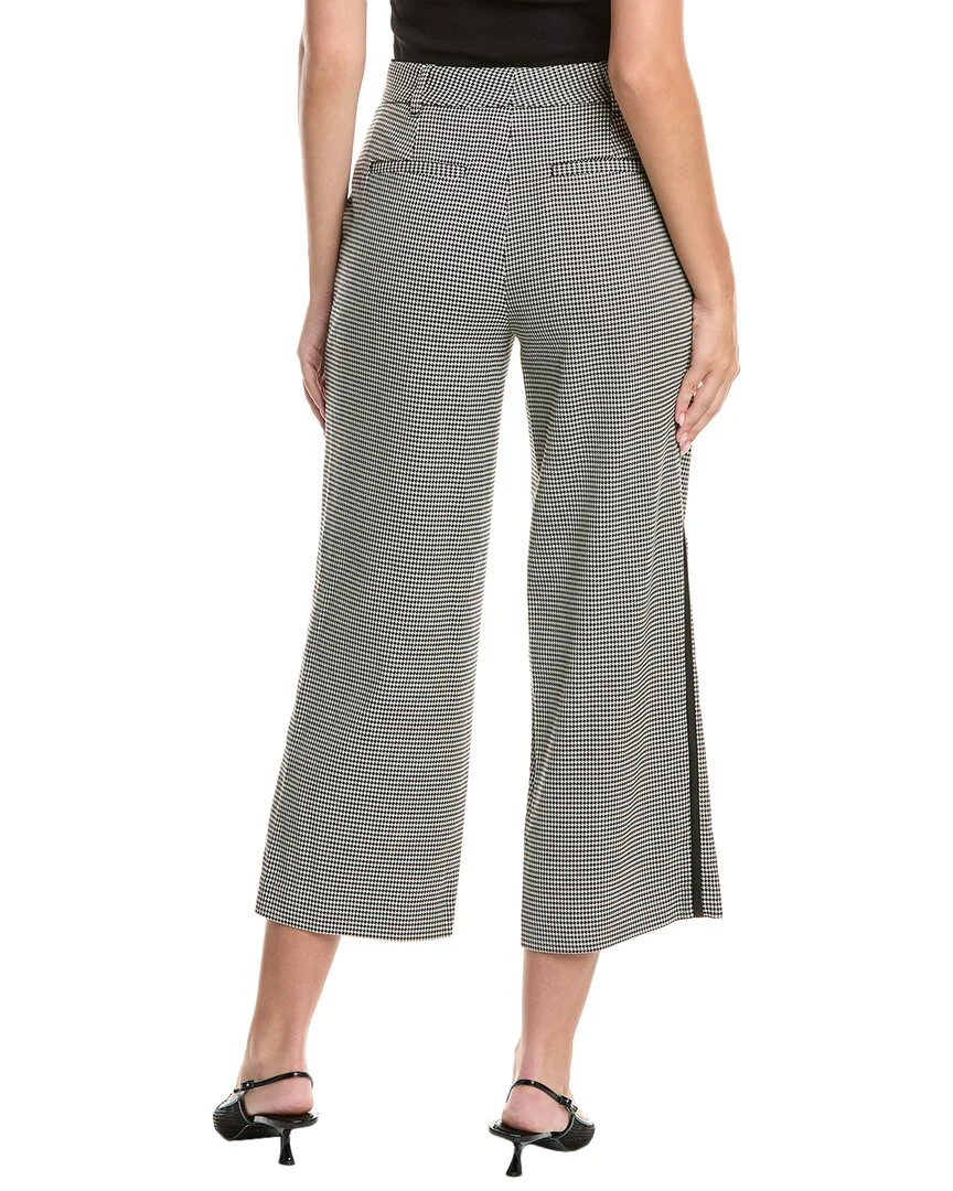 SIMKHAI Miki Cropped Button Hem Pant
