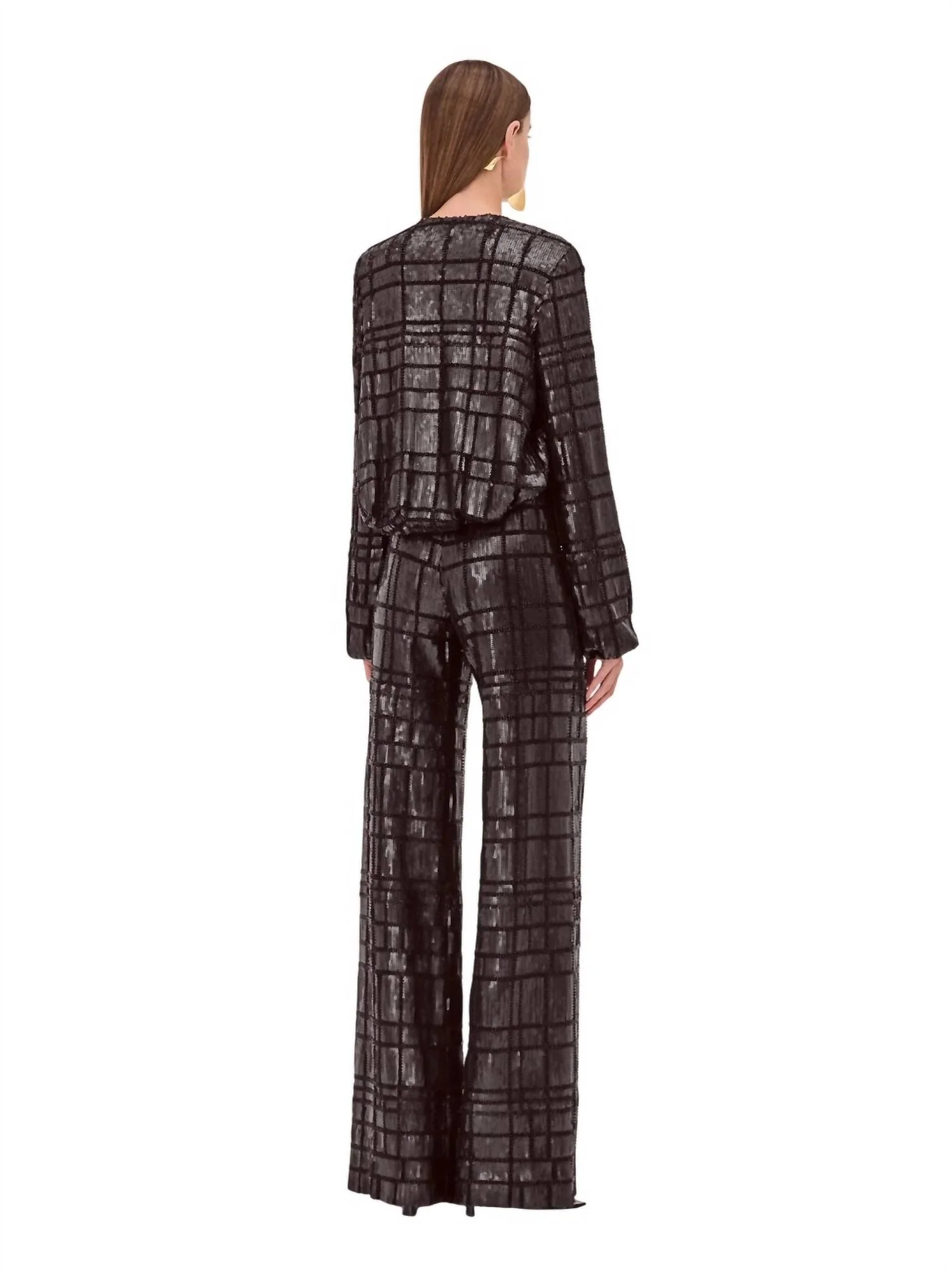 Zano Sequin Pant In Black