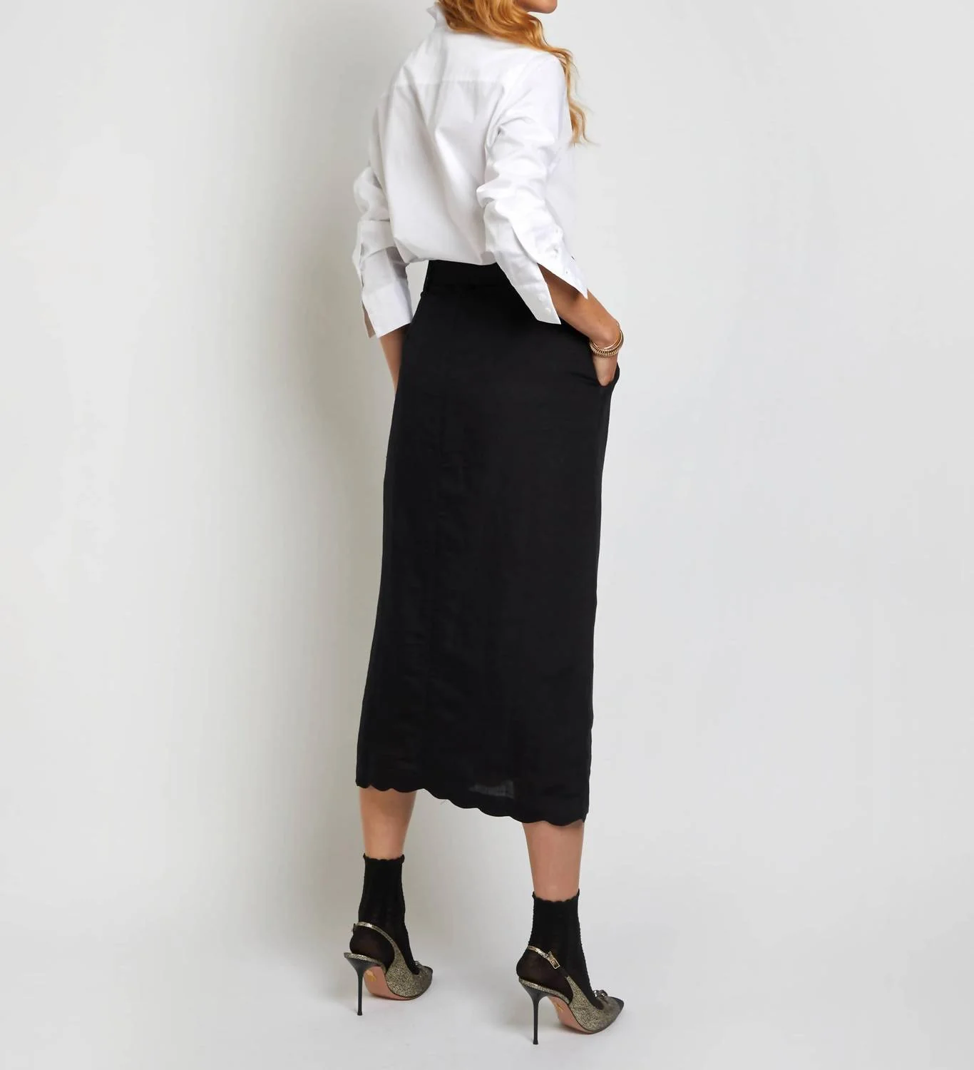 The Sarita Skirt In Black