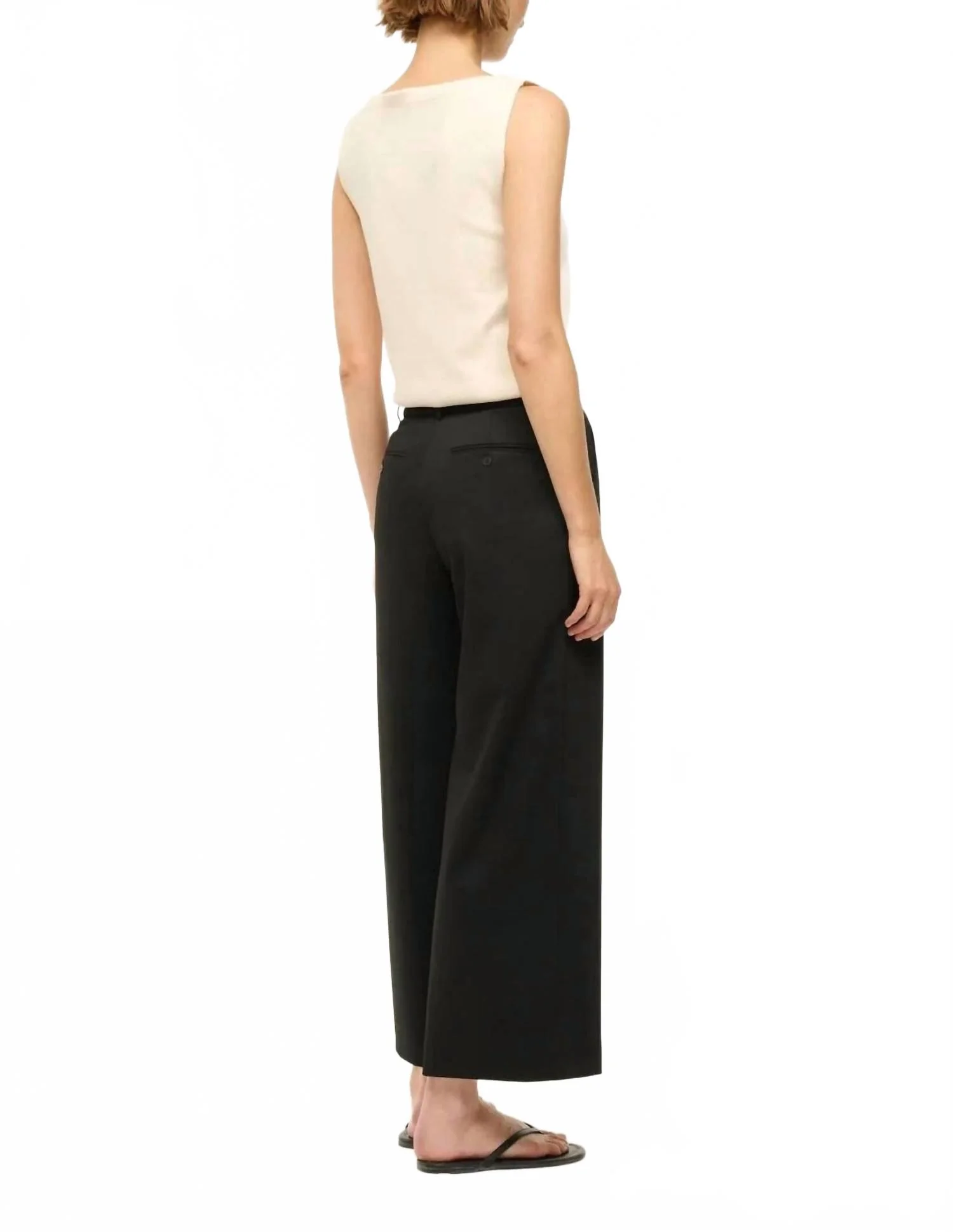 Prince Cropped Pant In Black