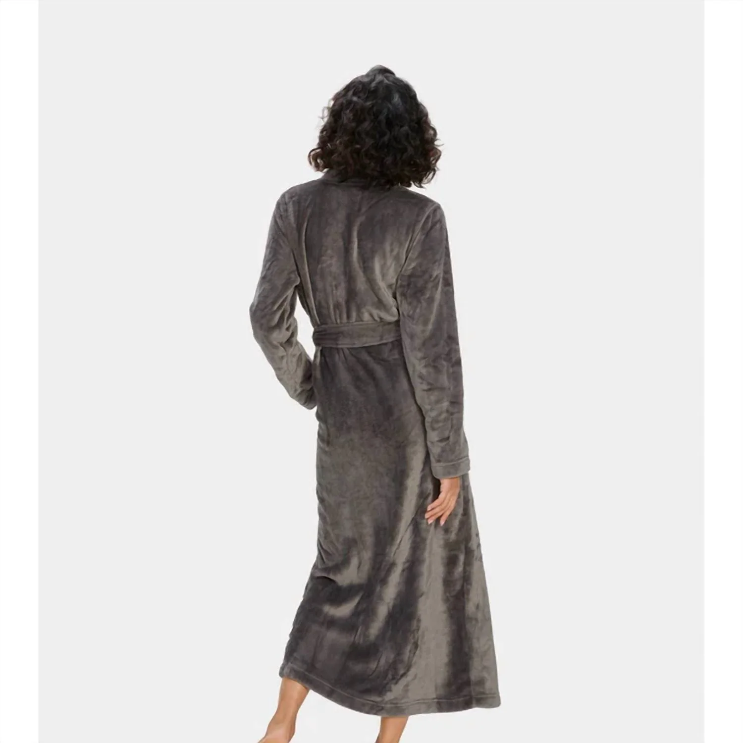 Marlow Robe In Charcoal