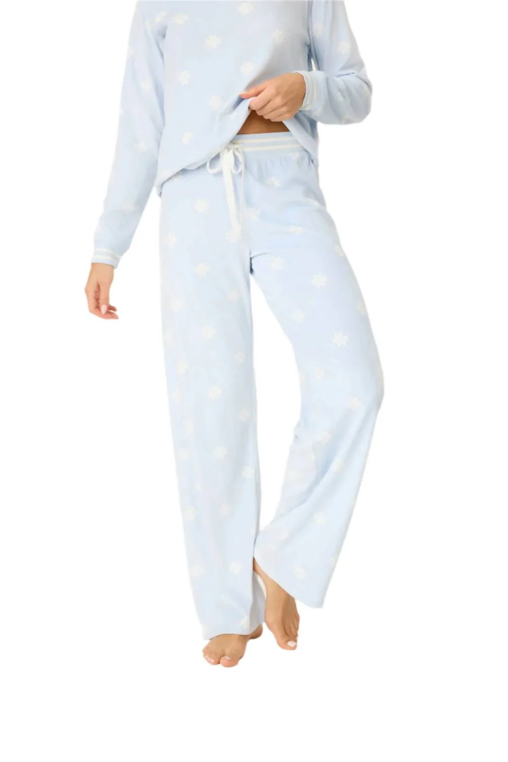Après All Day Velour Pant In Blue Whisper