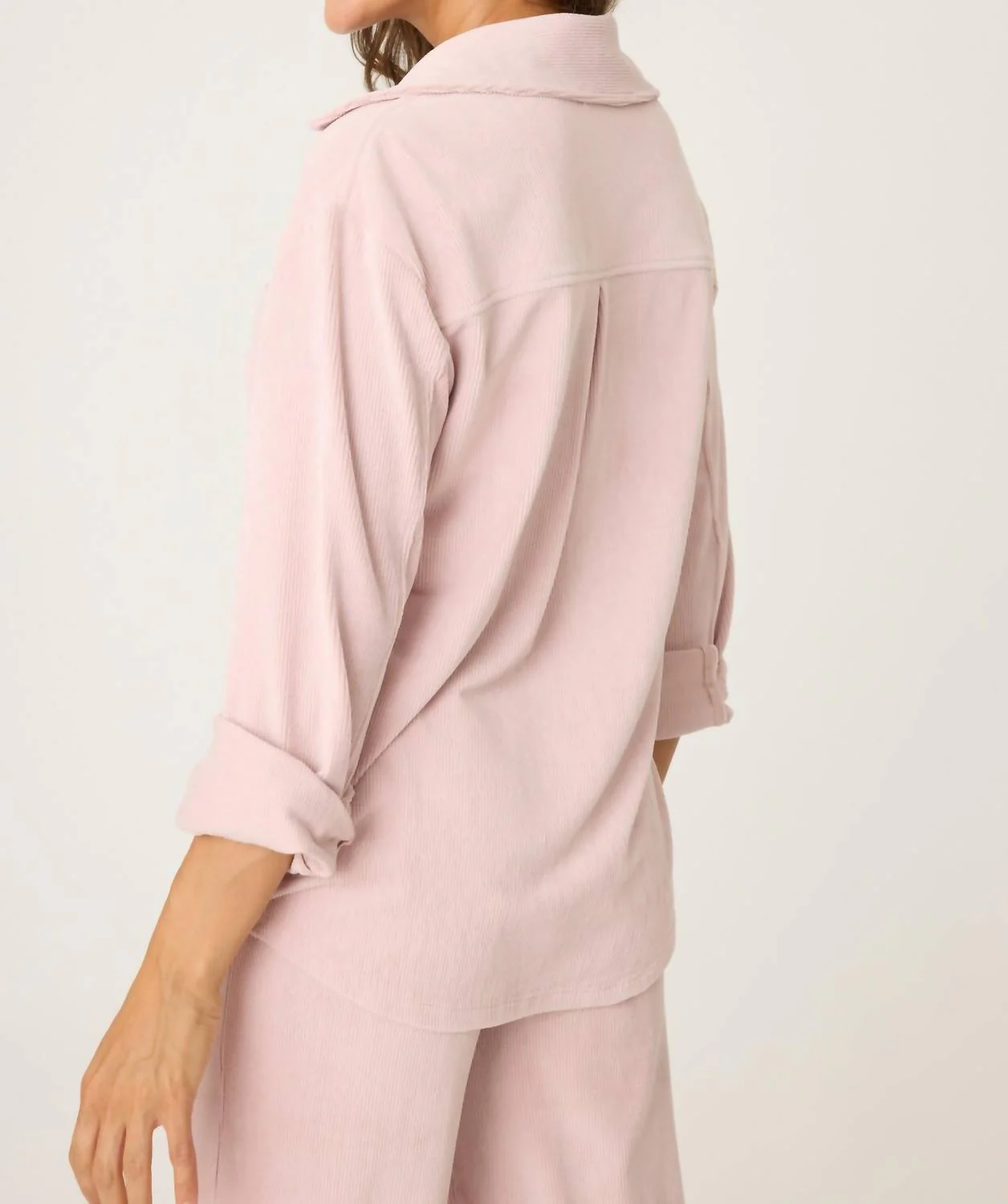 Winter Classics Long Sleeve Top In Pink Clay