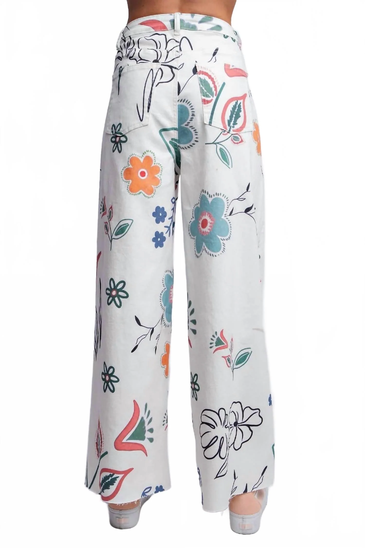 Women's Graffiti Heaven Pant In White
