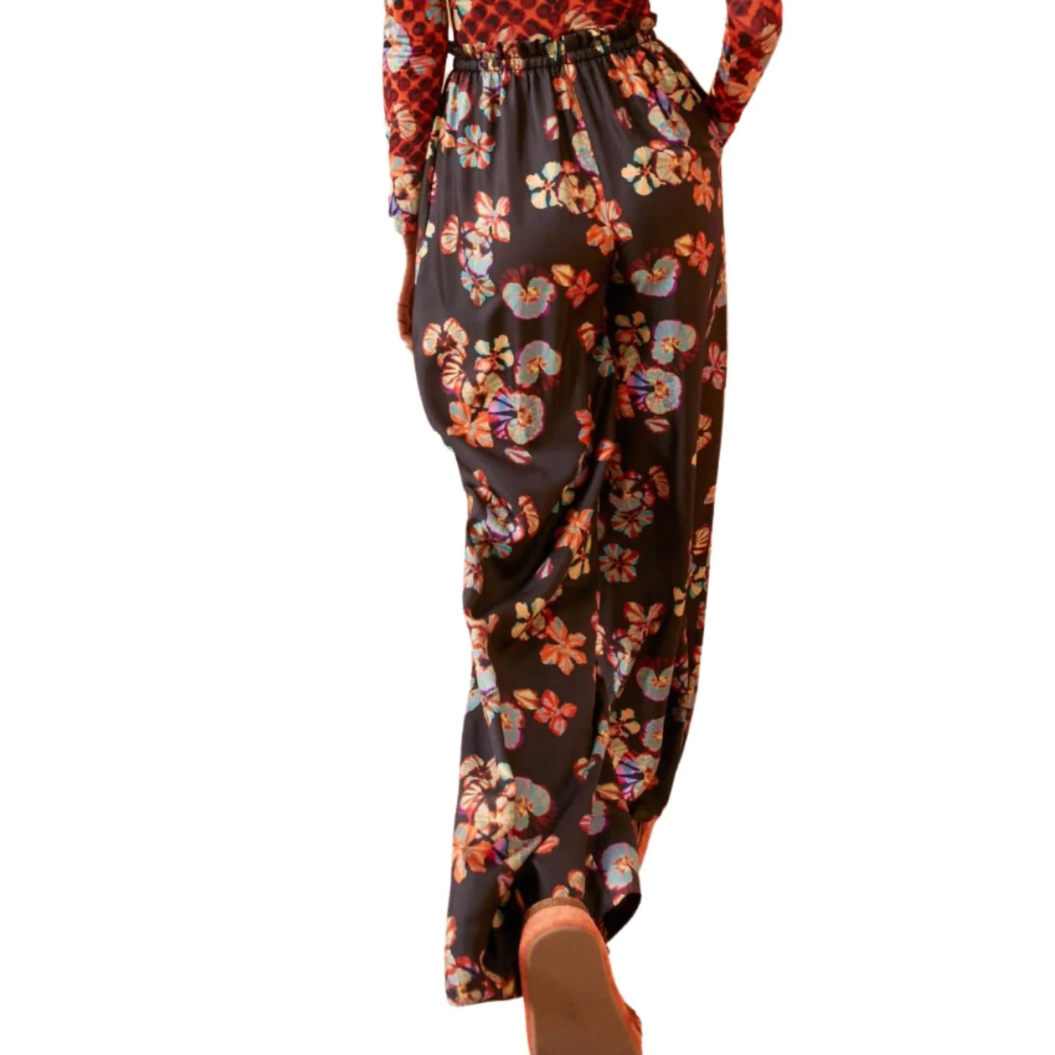 Silk Sawyer Pant In Lune
