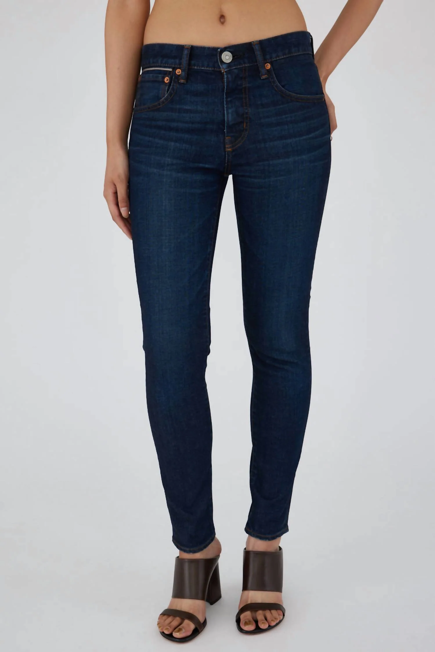 Shandon Skinny Jean In Dark Blue