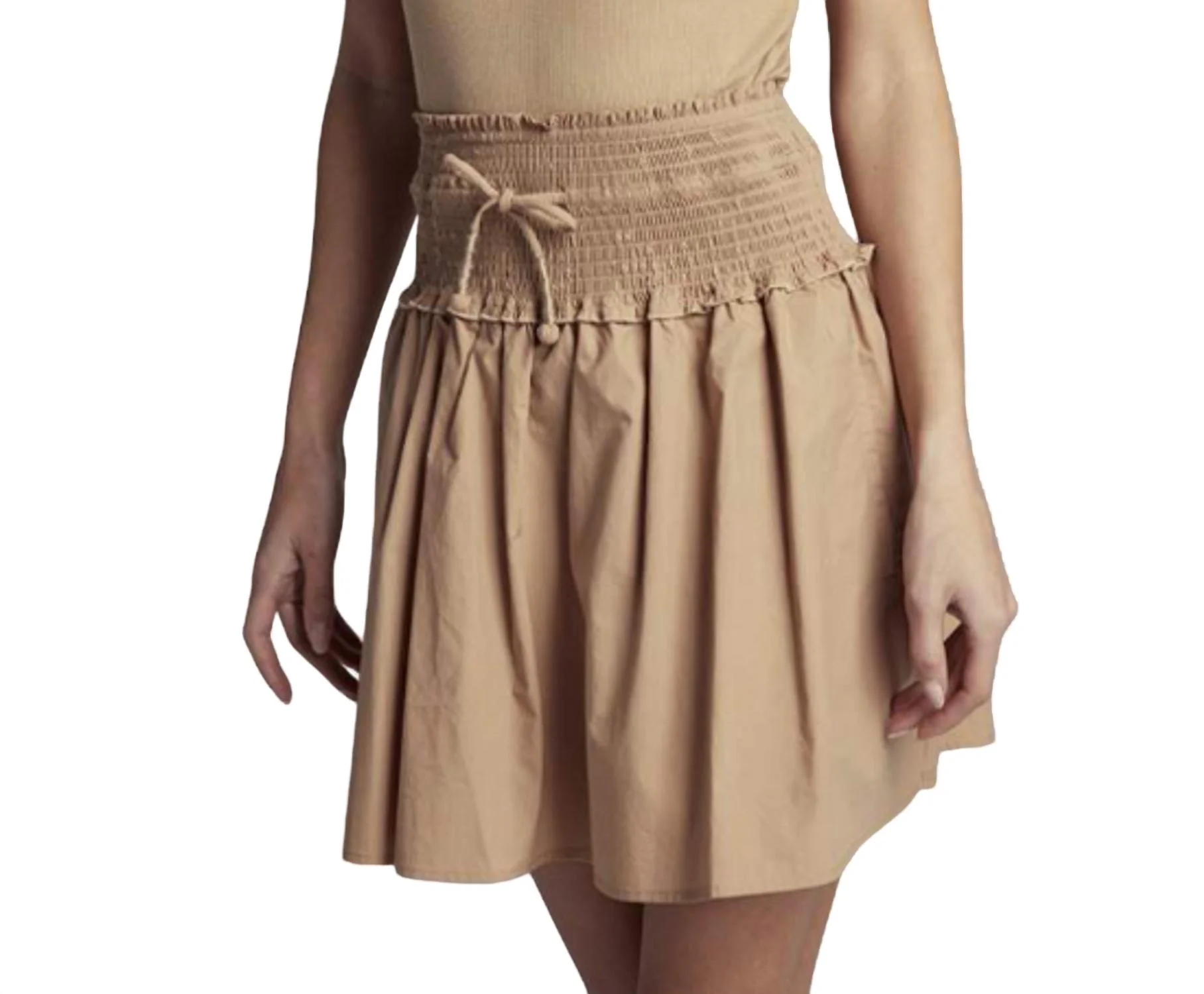 Rocky Skirt In Caramel