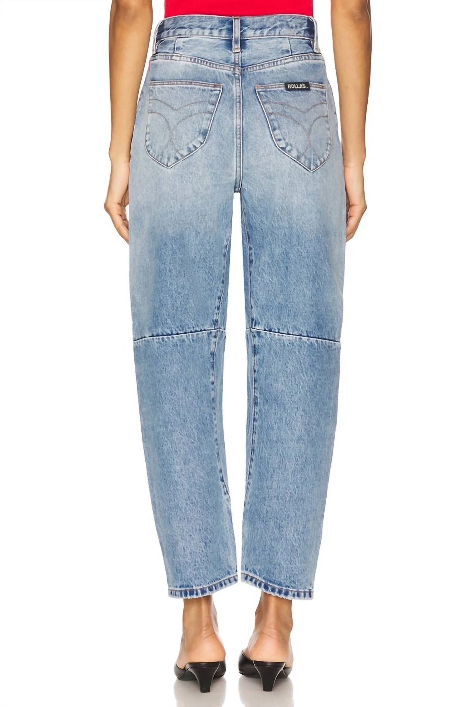 Jane Barrel Brent Jean In Vintage Indigo