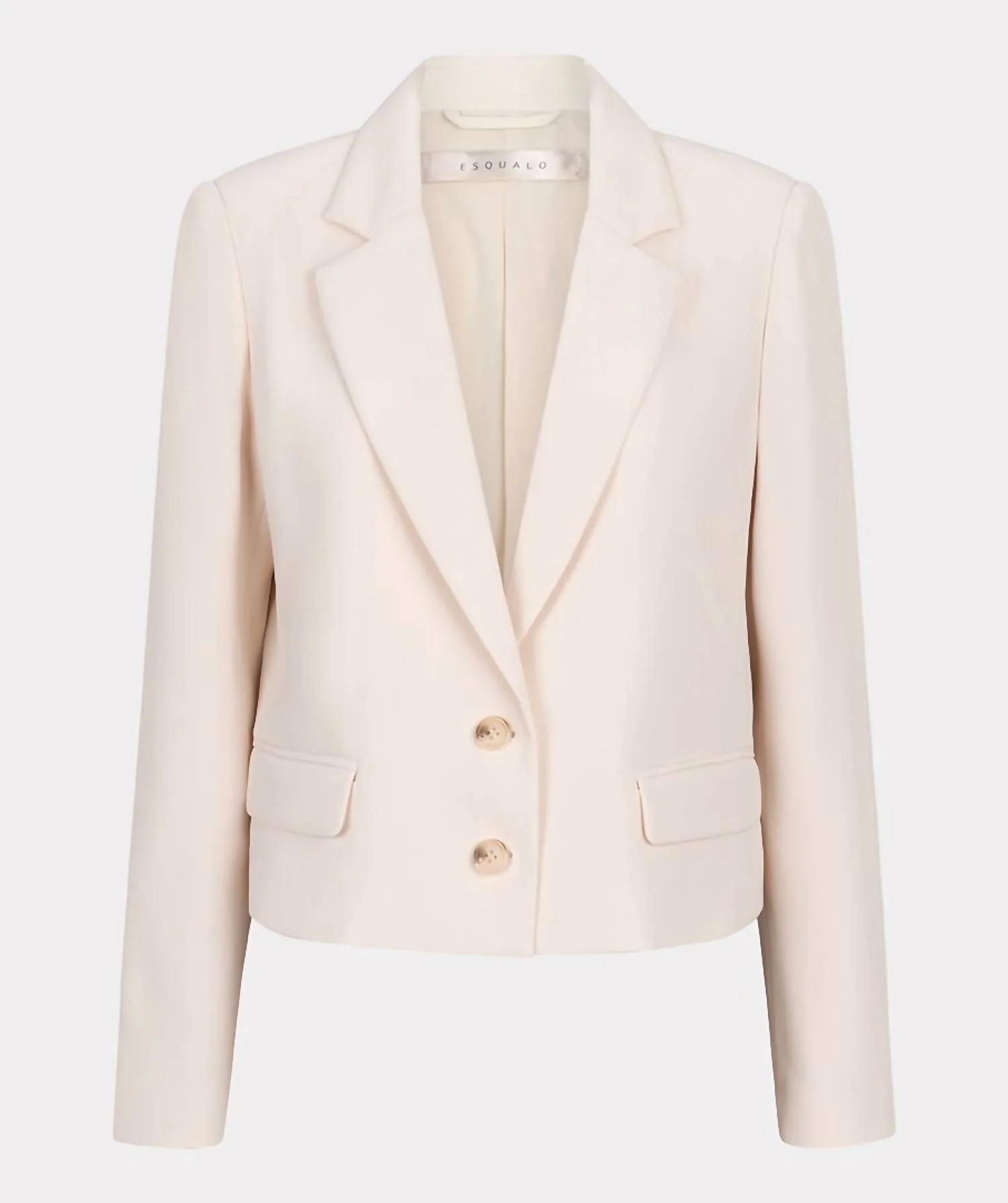 Short City Blazer In Sand