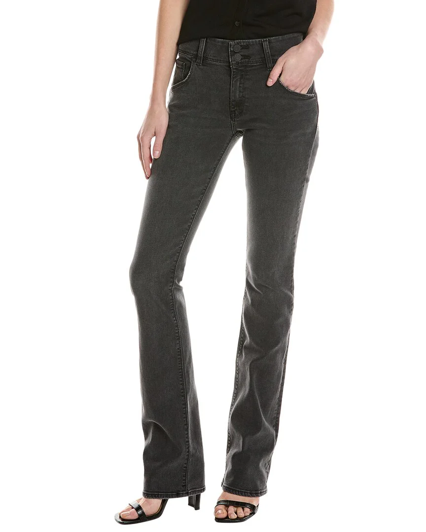 HUDSON Jeans Beth Mid-Rise Granite Baby Boot Jean