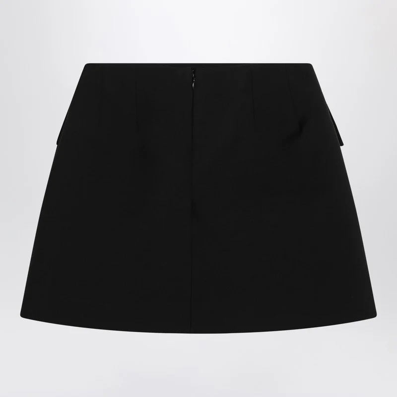 Alexander Mcqueen Women's Wool Mini Skirt