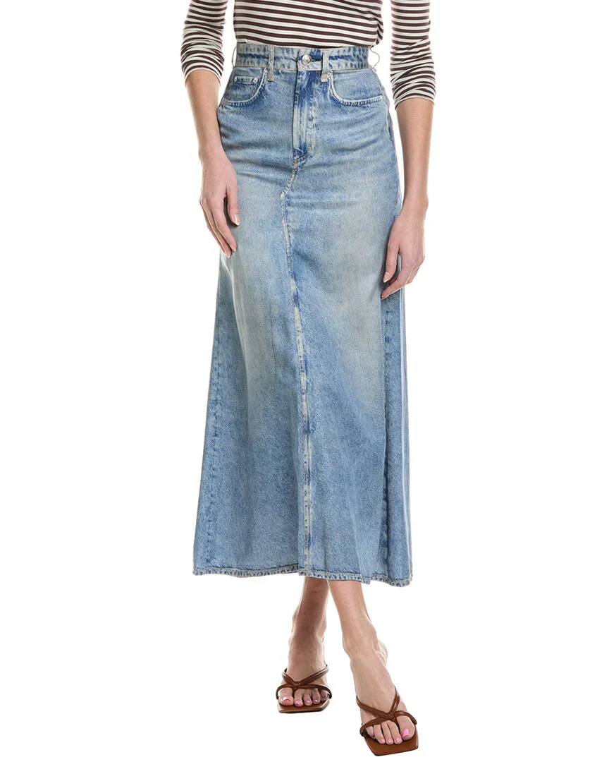 rag & bone Liquid Miramar Maxi Skirt