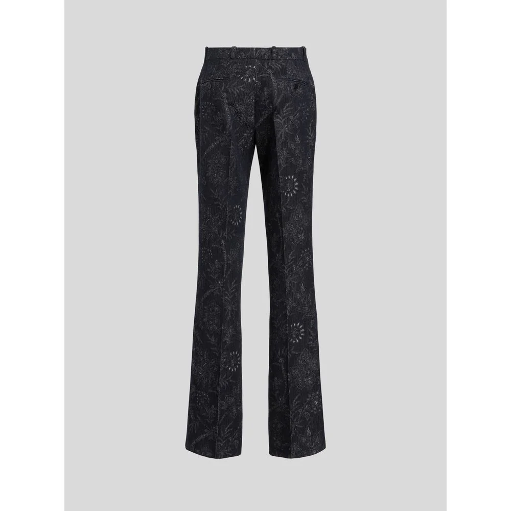 Tailored Jacquard Trousers