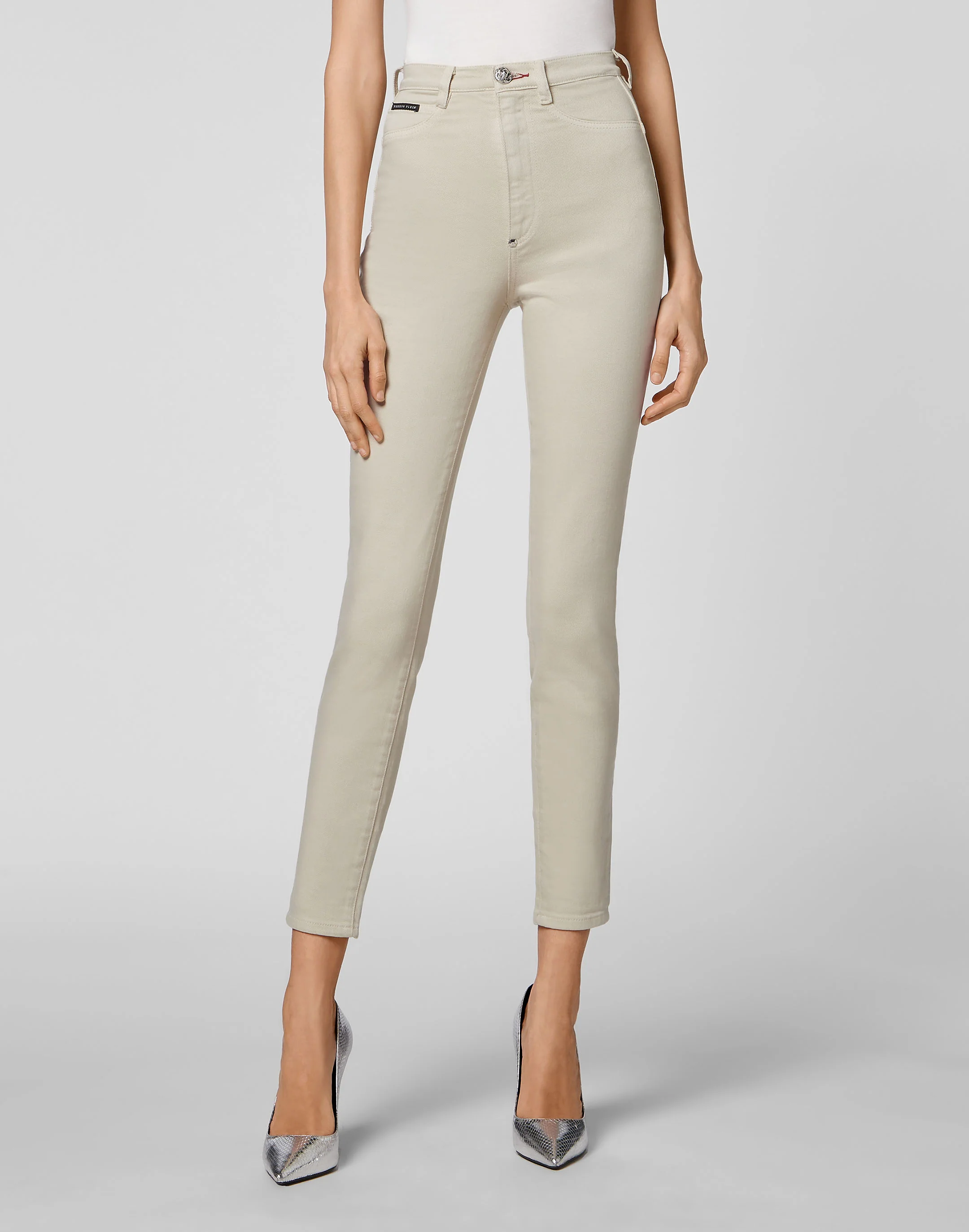 Denim Super High Waist Jegging Iconic Plein