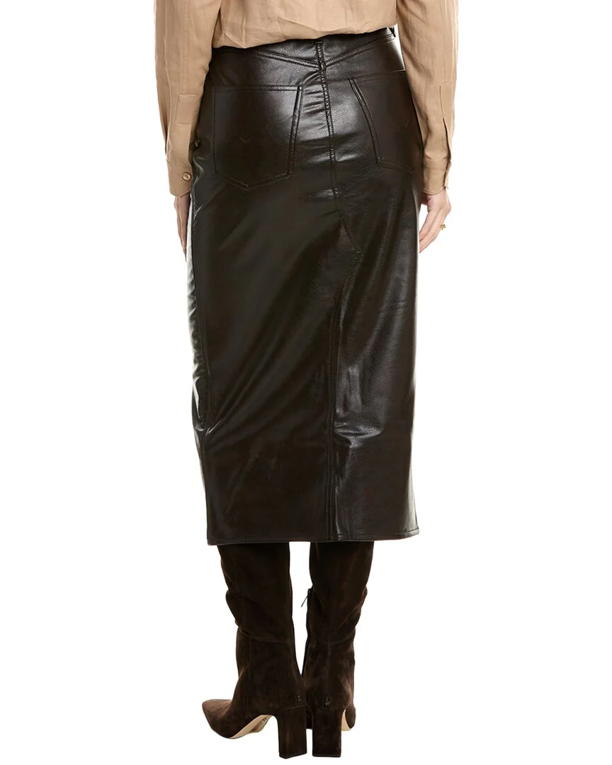 HUDSON Jeans Reconstructed Midi Skirt