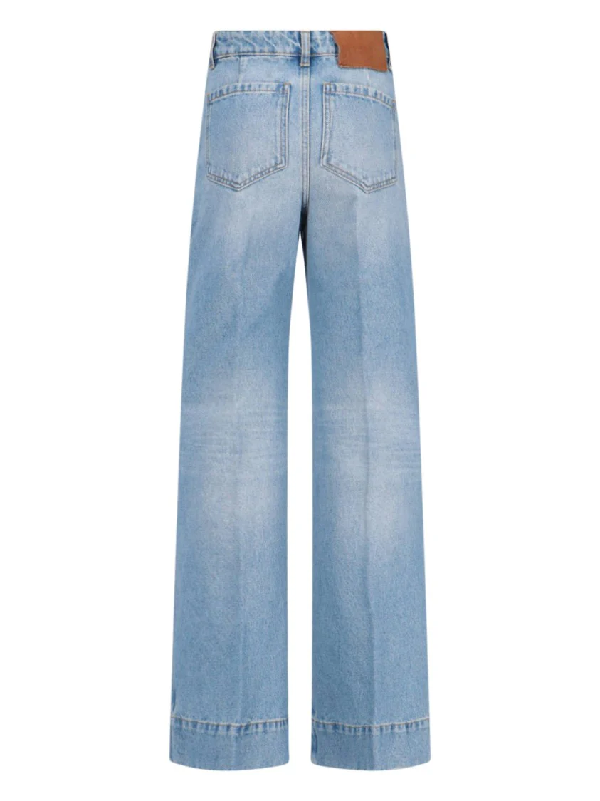 Alina Straight Leg Jeans – Light Blue
