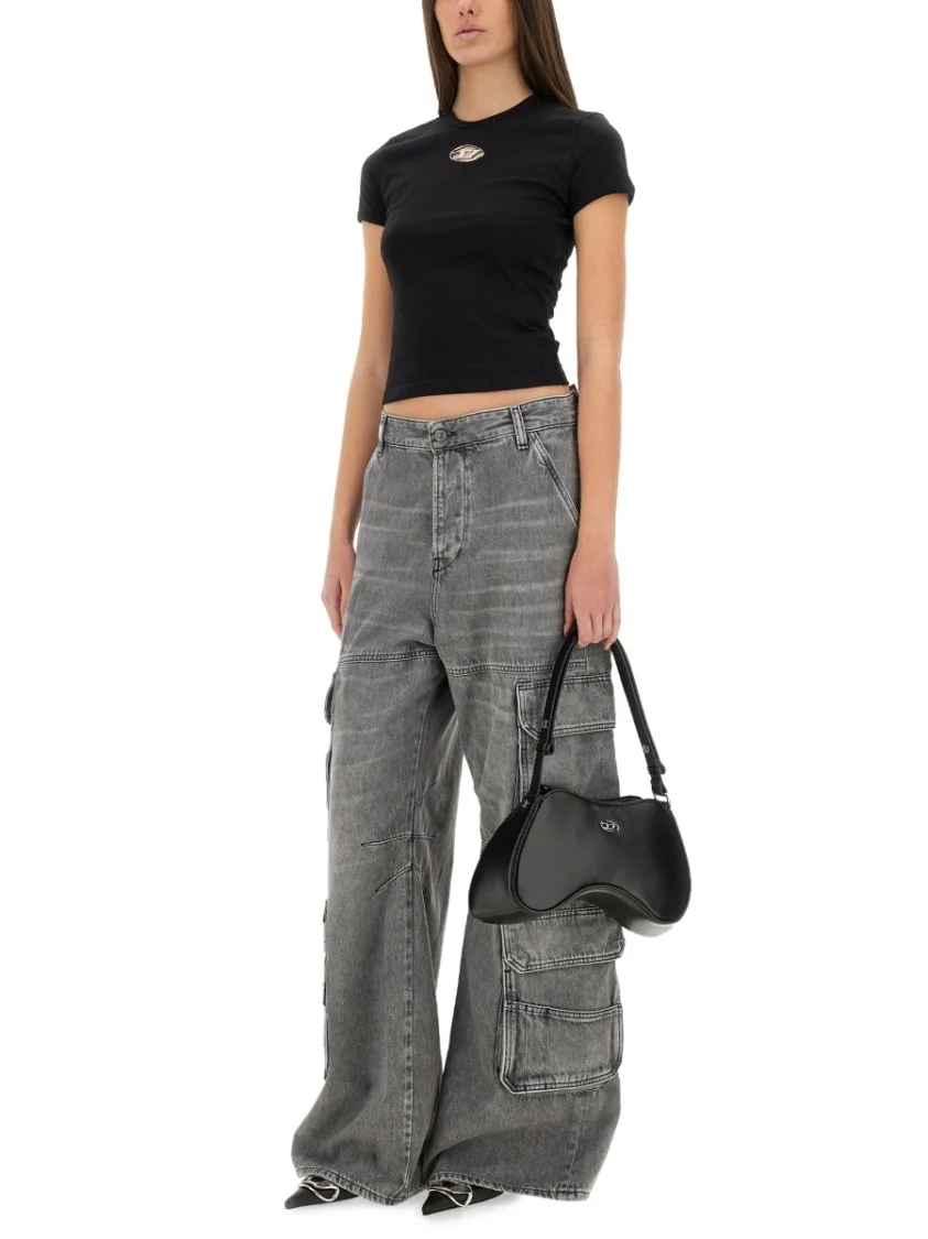 D-Sire Cargo Denim Pants