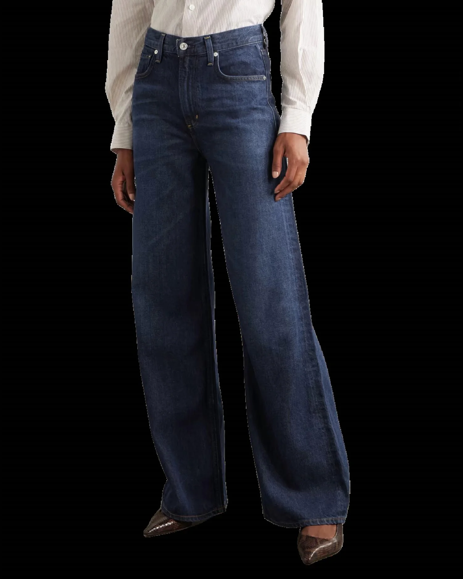 Paloma Baggy Denim In Gamut