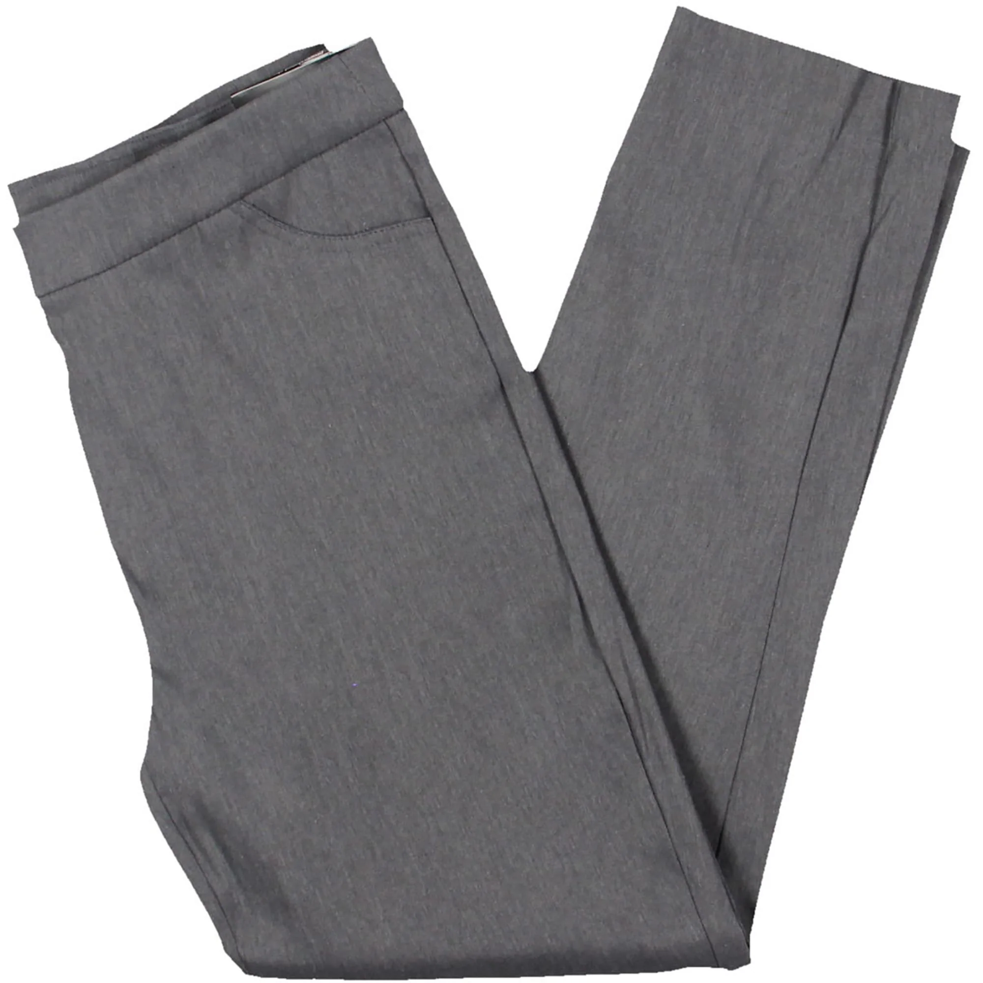 Petites Womens Solid Stretch Skinny Pants