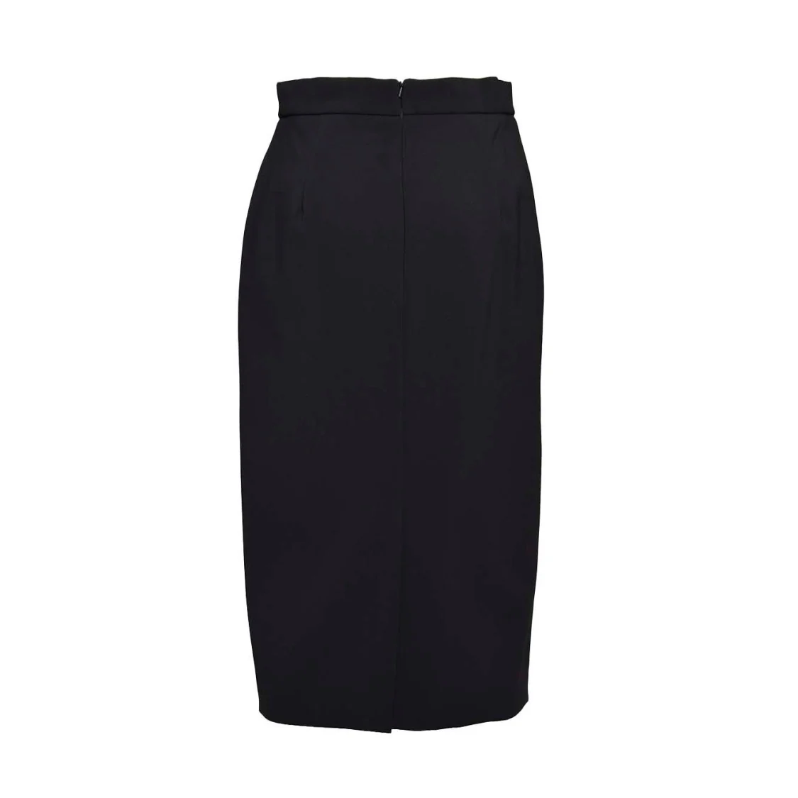 Black Stretch Lubiana Pencil Skirt