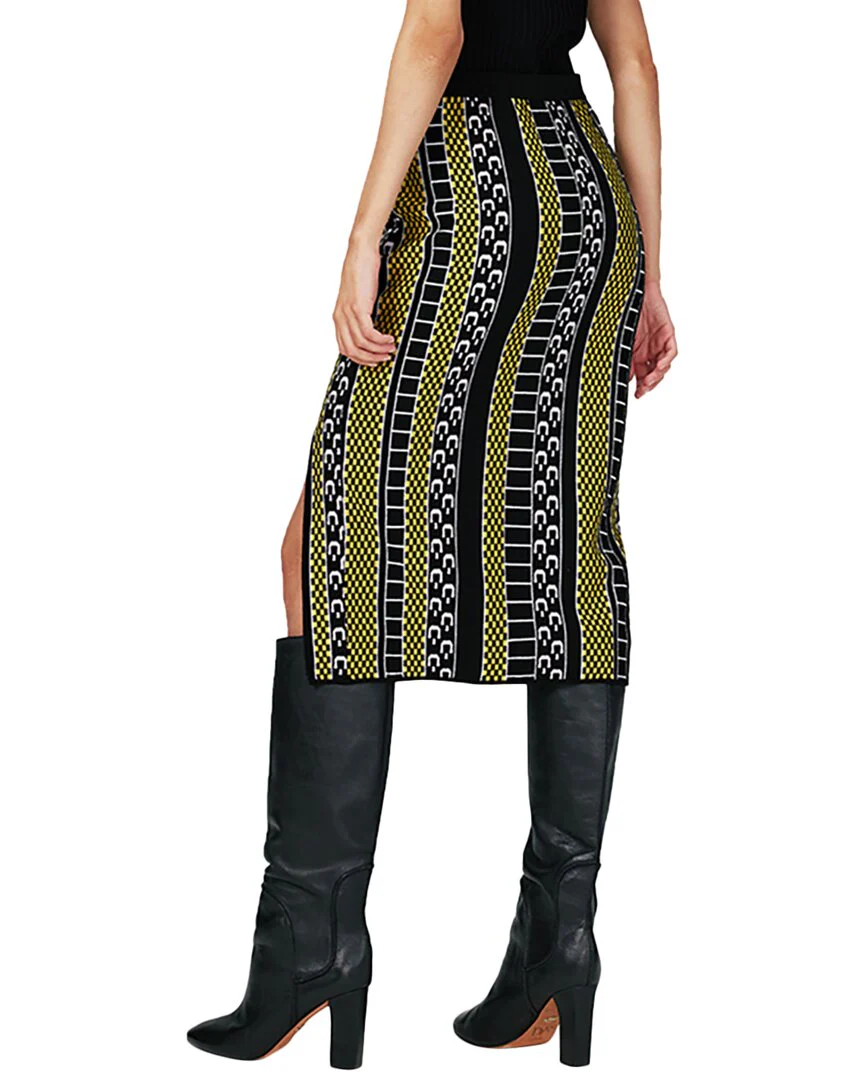 Diane von Furstenberg Postiana Wool-Blend Pencil Skirt