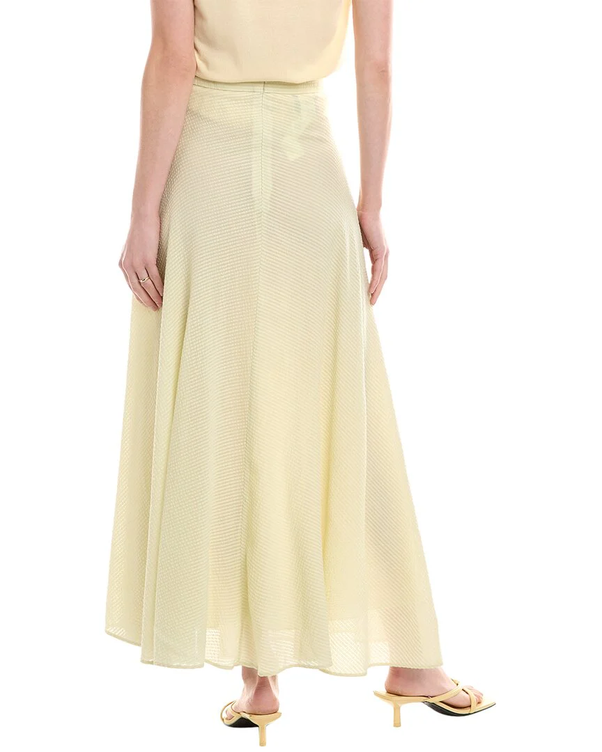Akris Wool & Silk-Blend Maxi Skirt