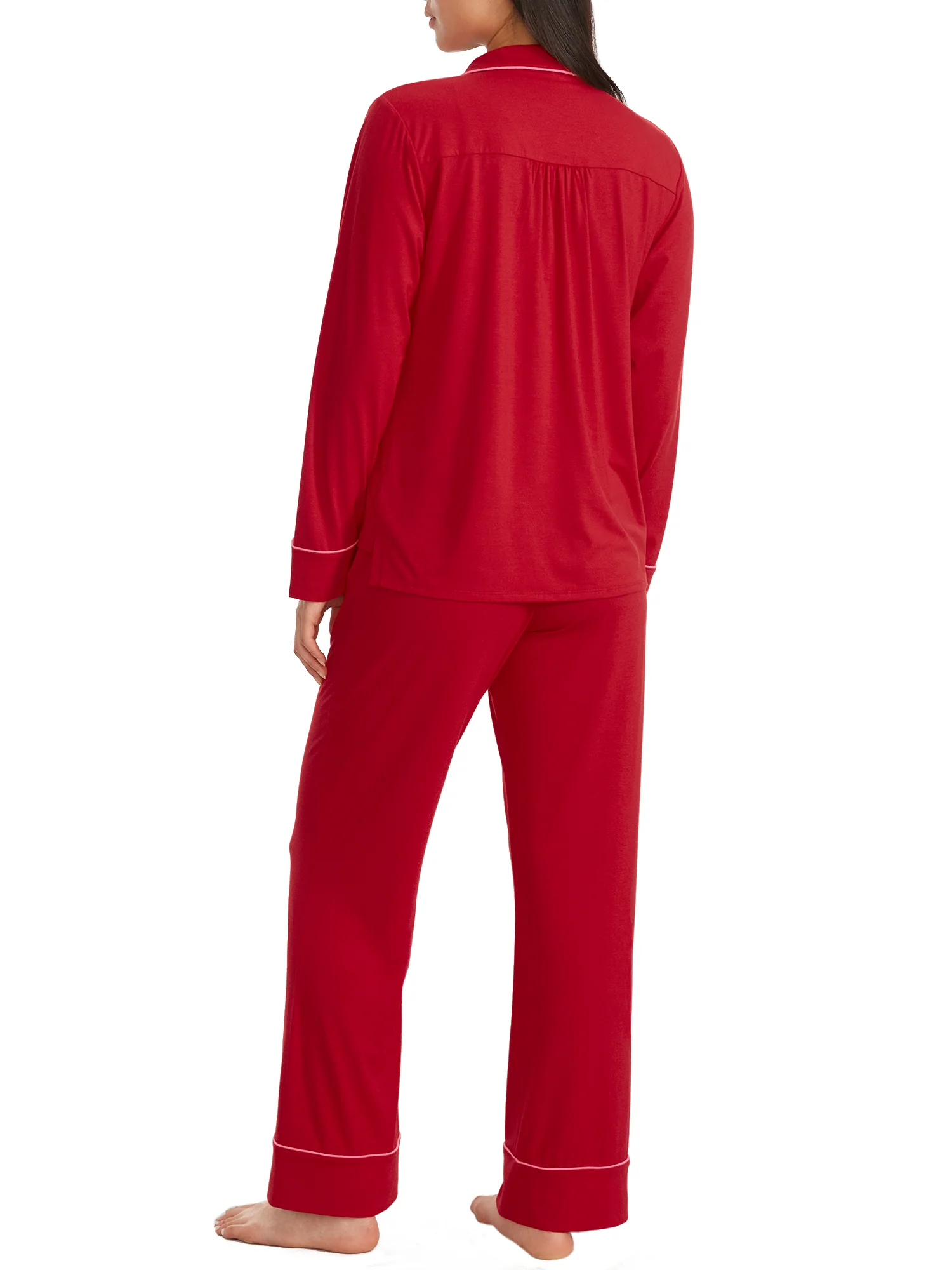Bare Women's The Cooling Piped Pajama Set