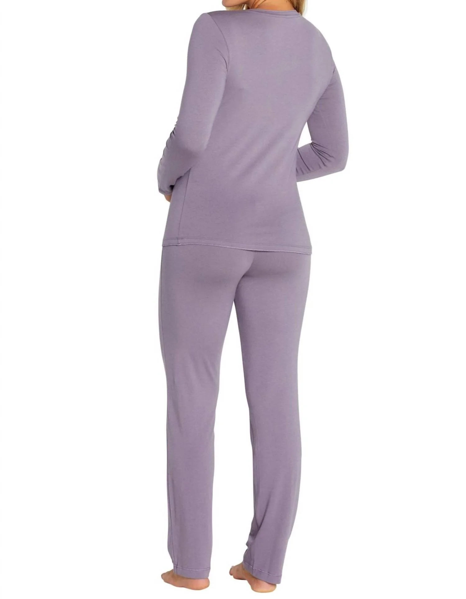 Beyond The Basics Fold Down Lounge Pants In Heritage