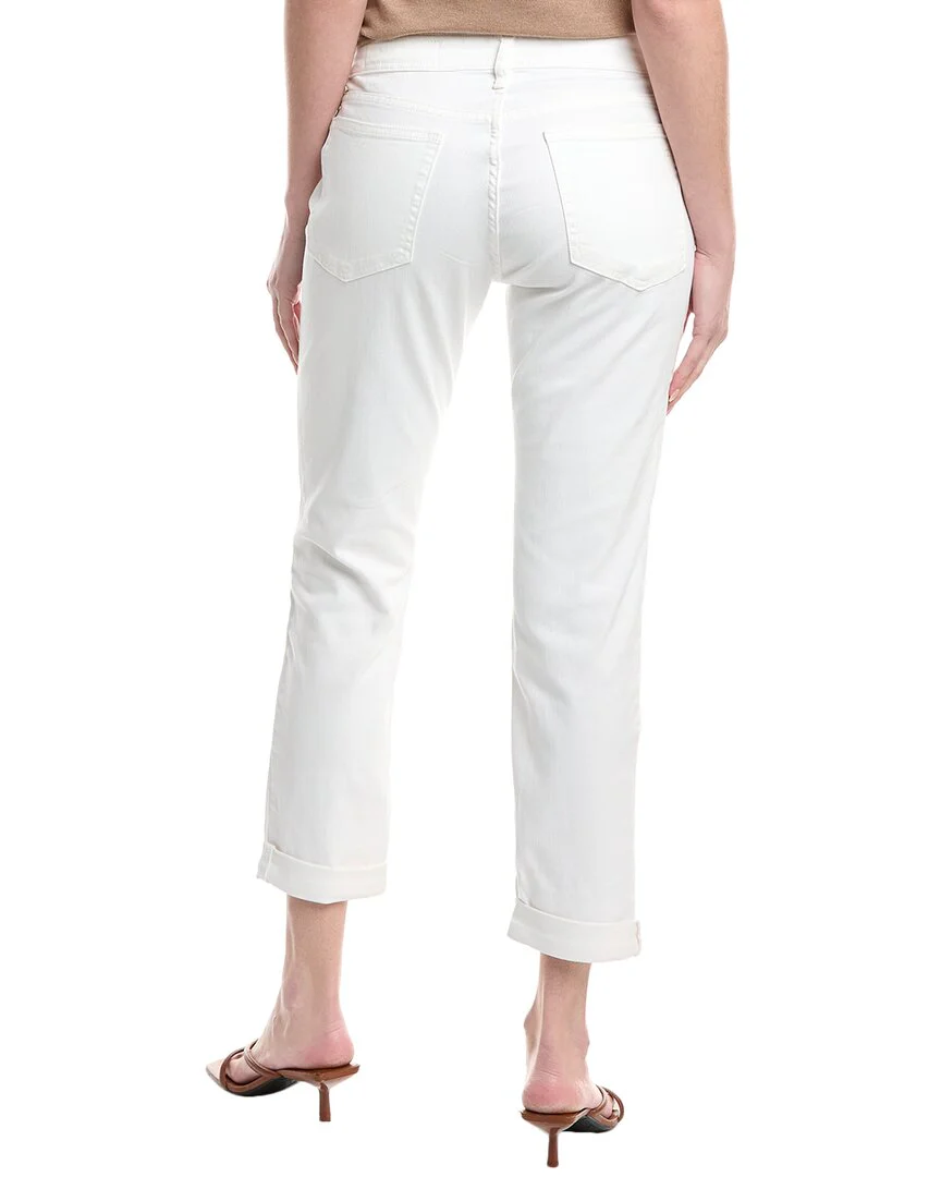 rag & bone Dylan Low-Rise Boyfriend White Jean