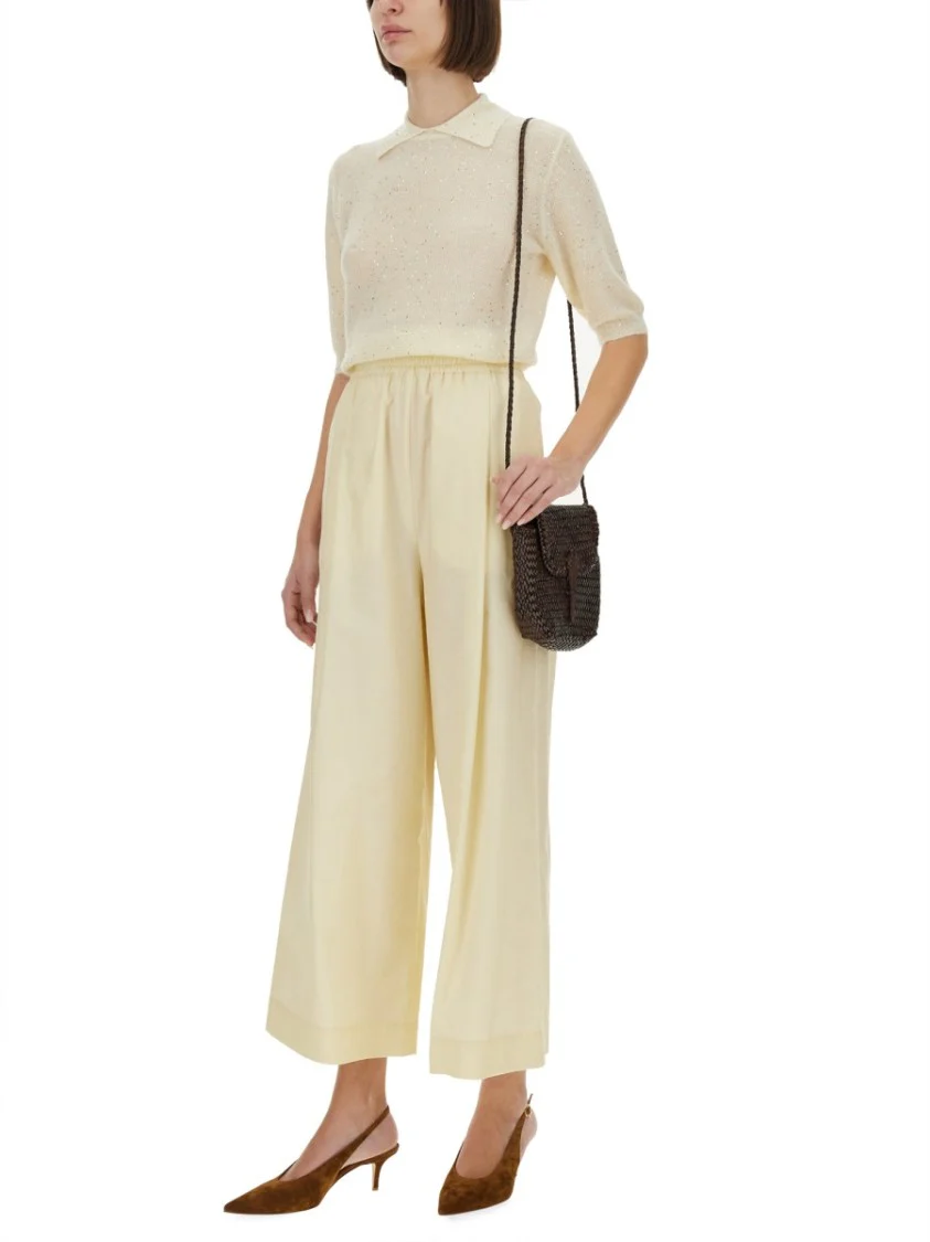 Wide Leg High-Waist Pants