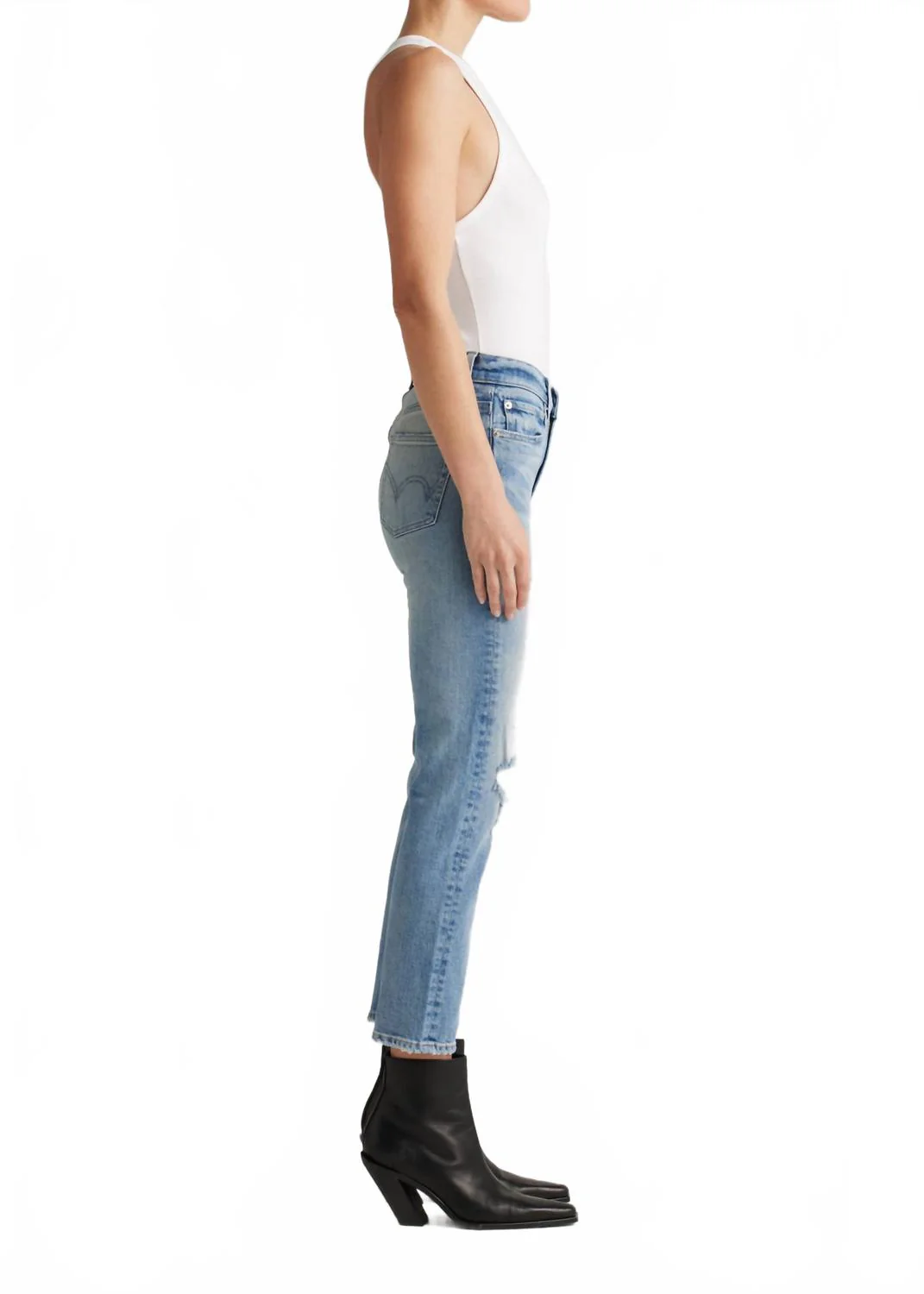 Elin Straight Leg Jean In Solar Ray