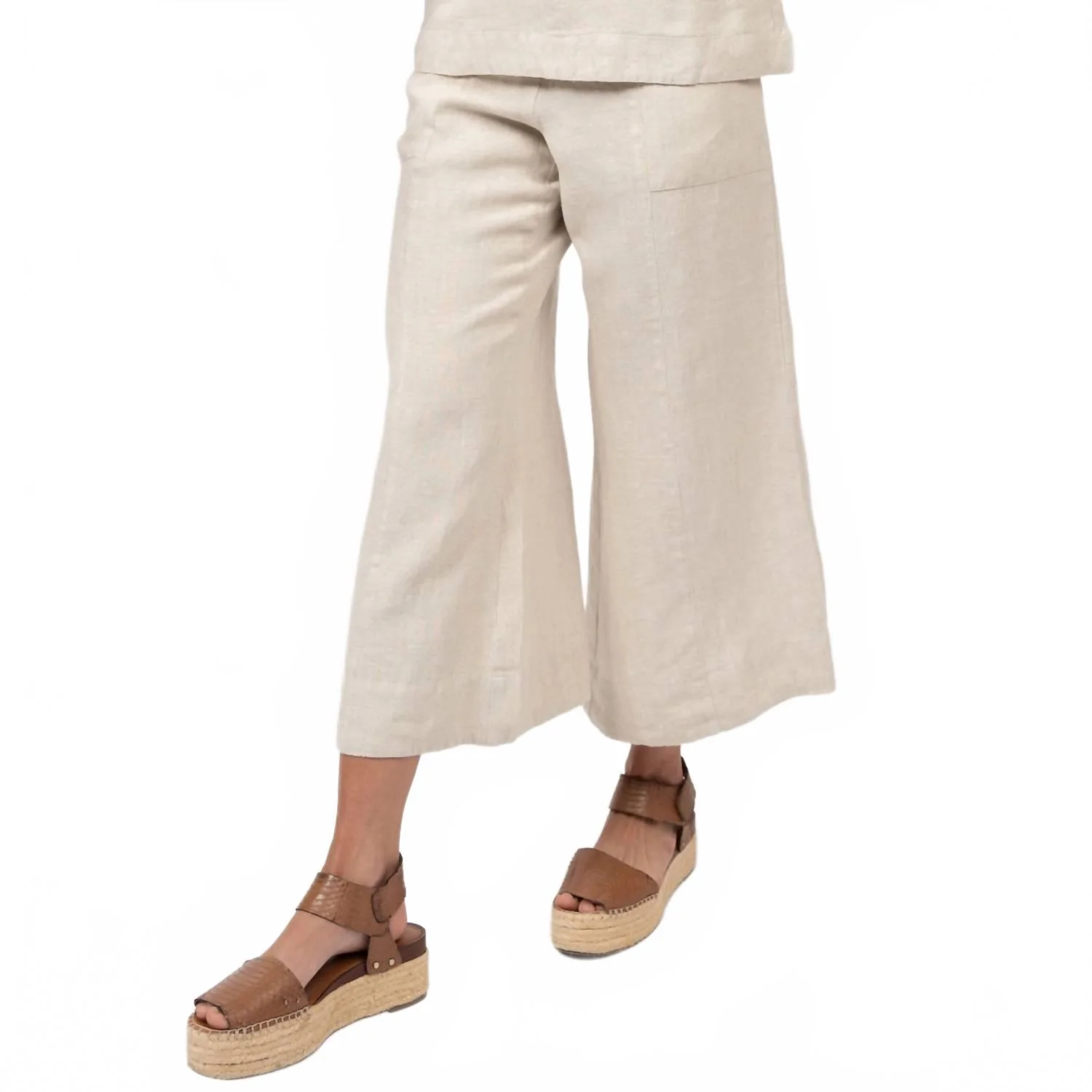 Slouch Pocket Pant In Natural