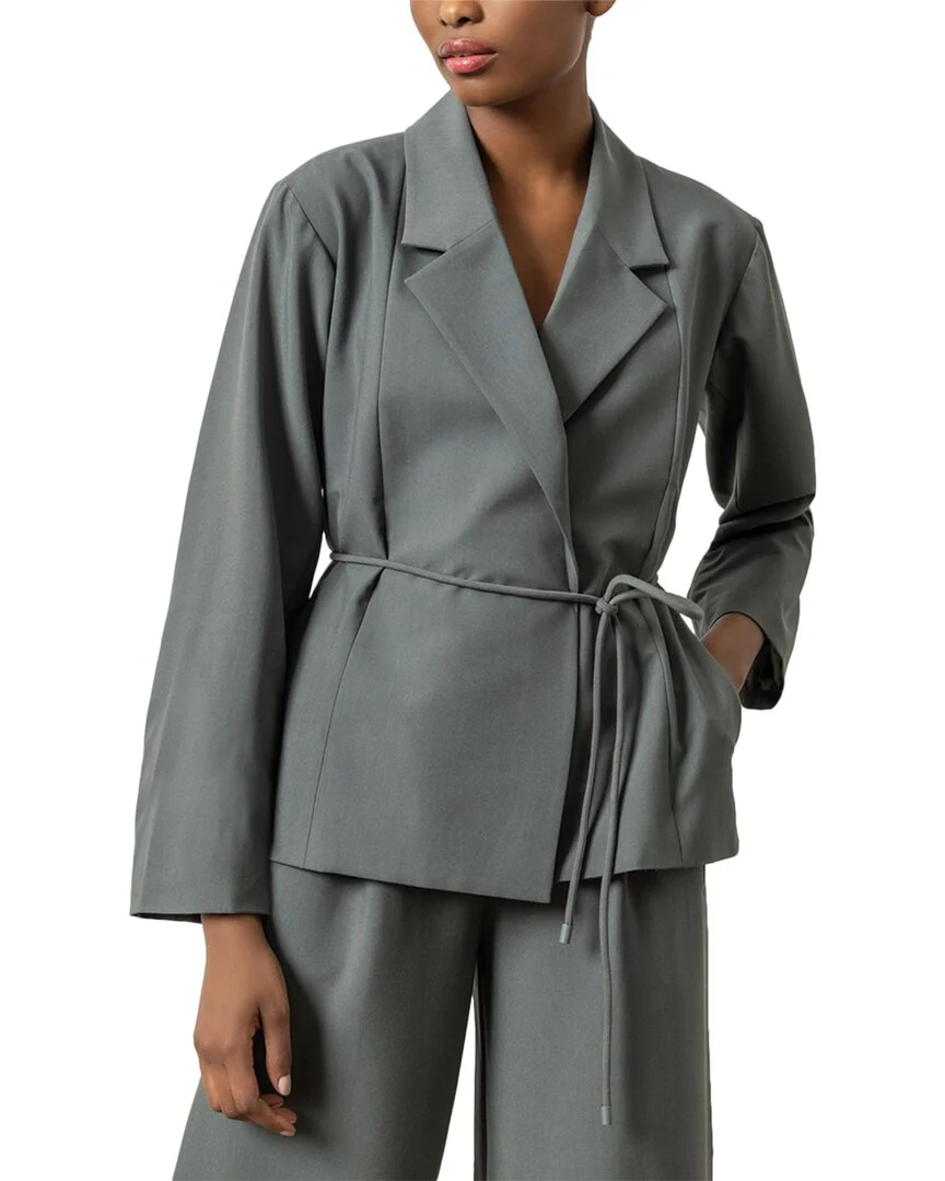 Lilla P Notch Collar Blazer
