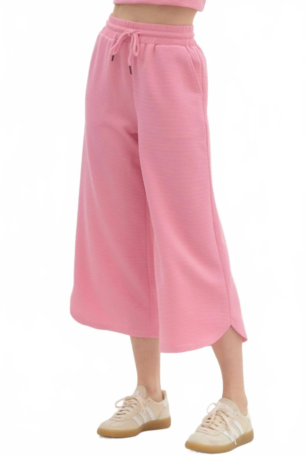 Cotton Candy Sweet Lounge Set In Light Pink