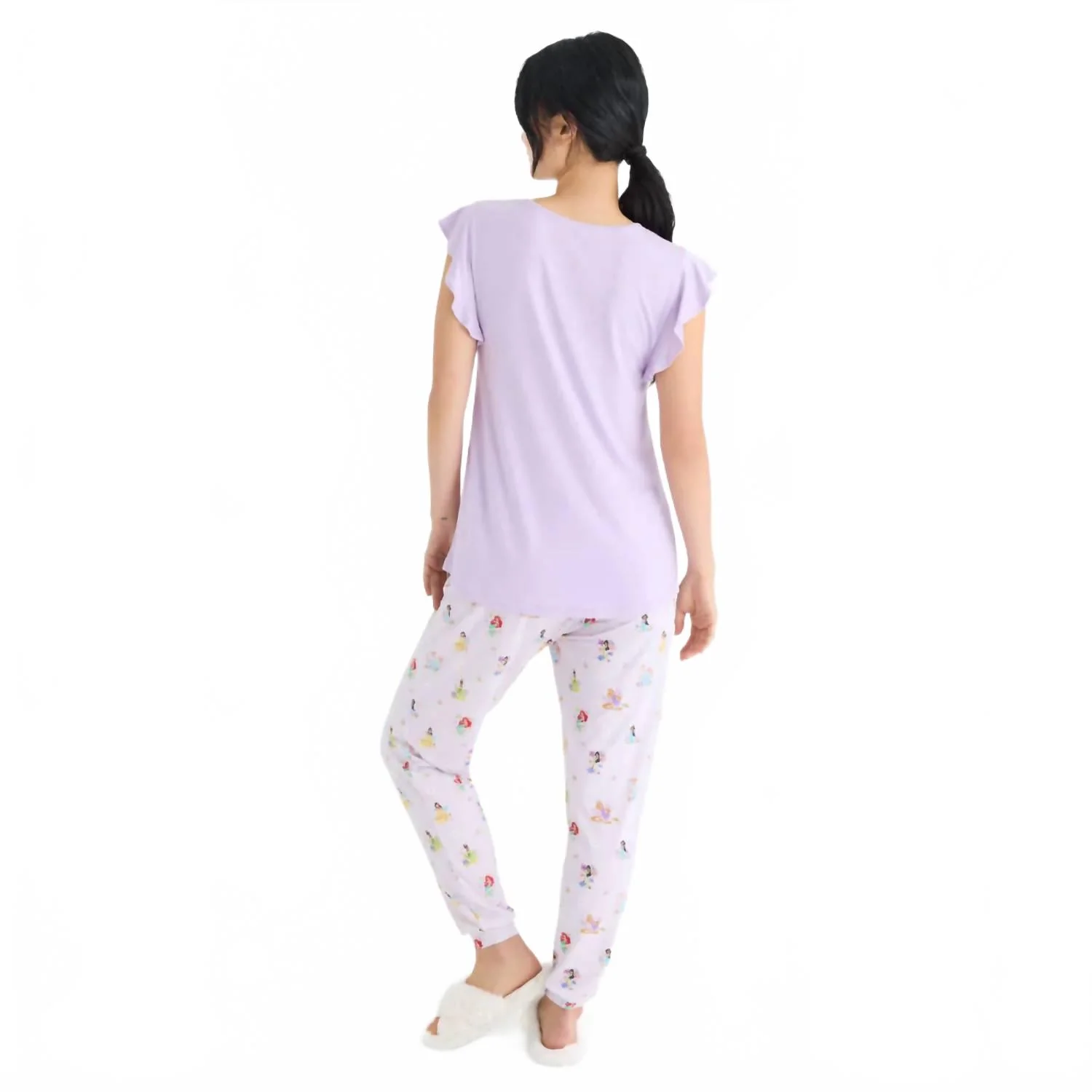 Modal Magnetic Short Sleeve Jogger Set In Disney Princess