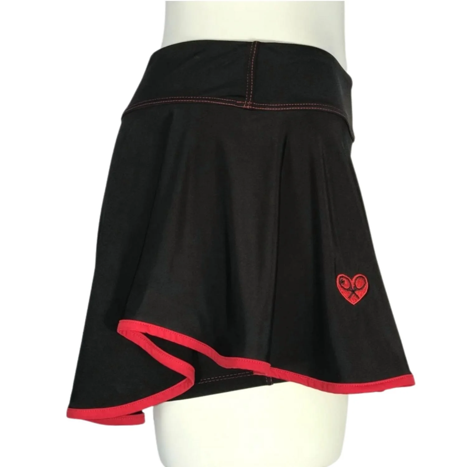 Women's Limited Skirt In Black/red
